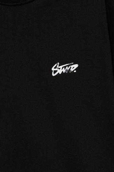 Oversize STWD T-shirt — Black 8