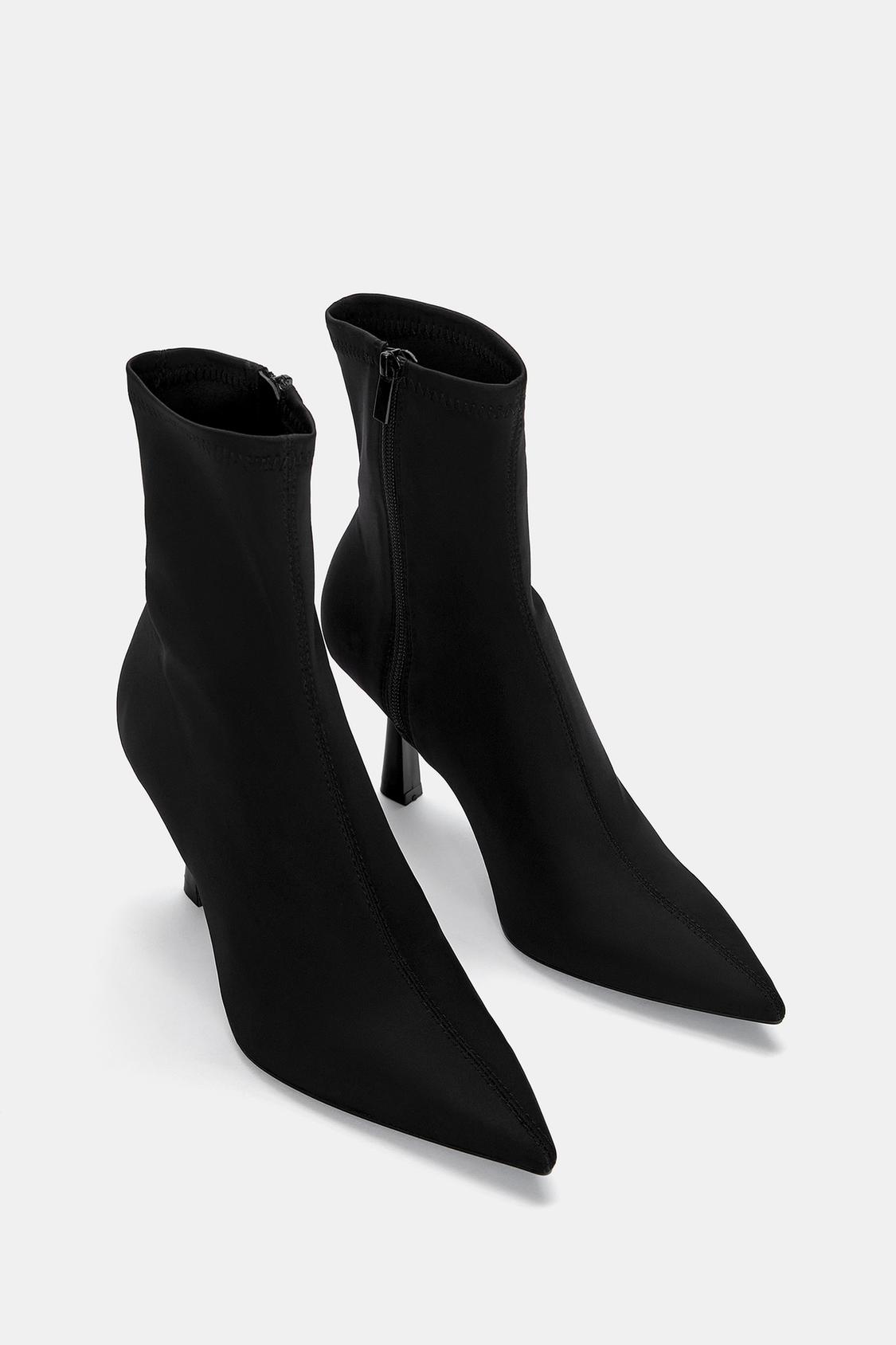 Botin Plataforma Botin Tacon Pull And Bear Botines Plataforma