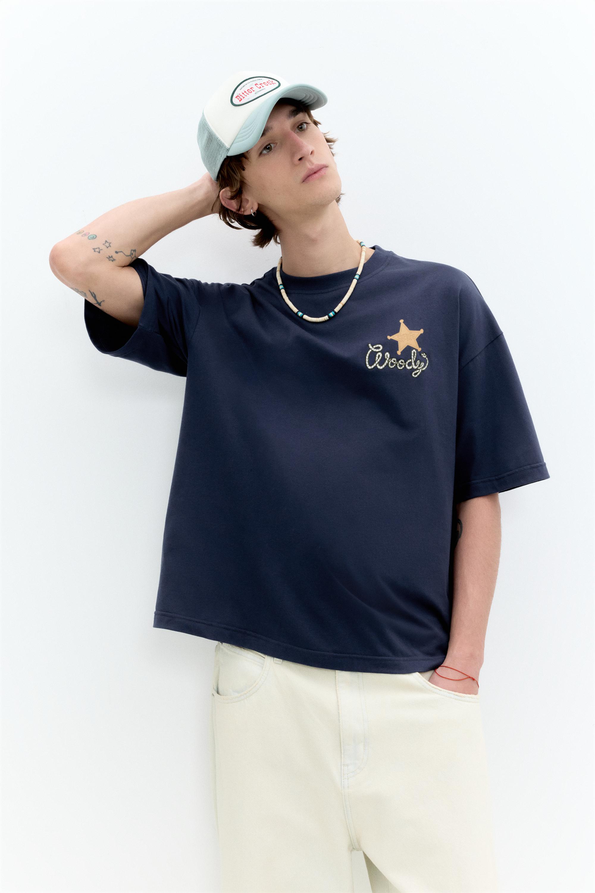 Toy Story Woody T-shirt — Navy