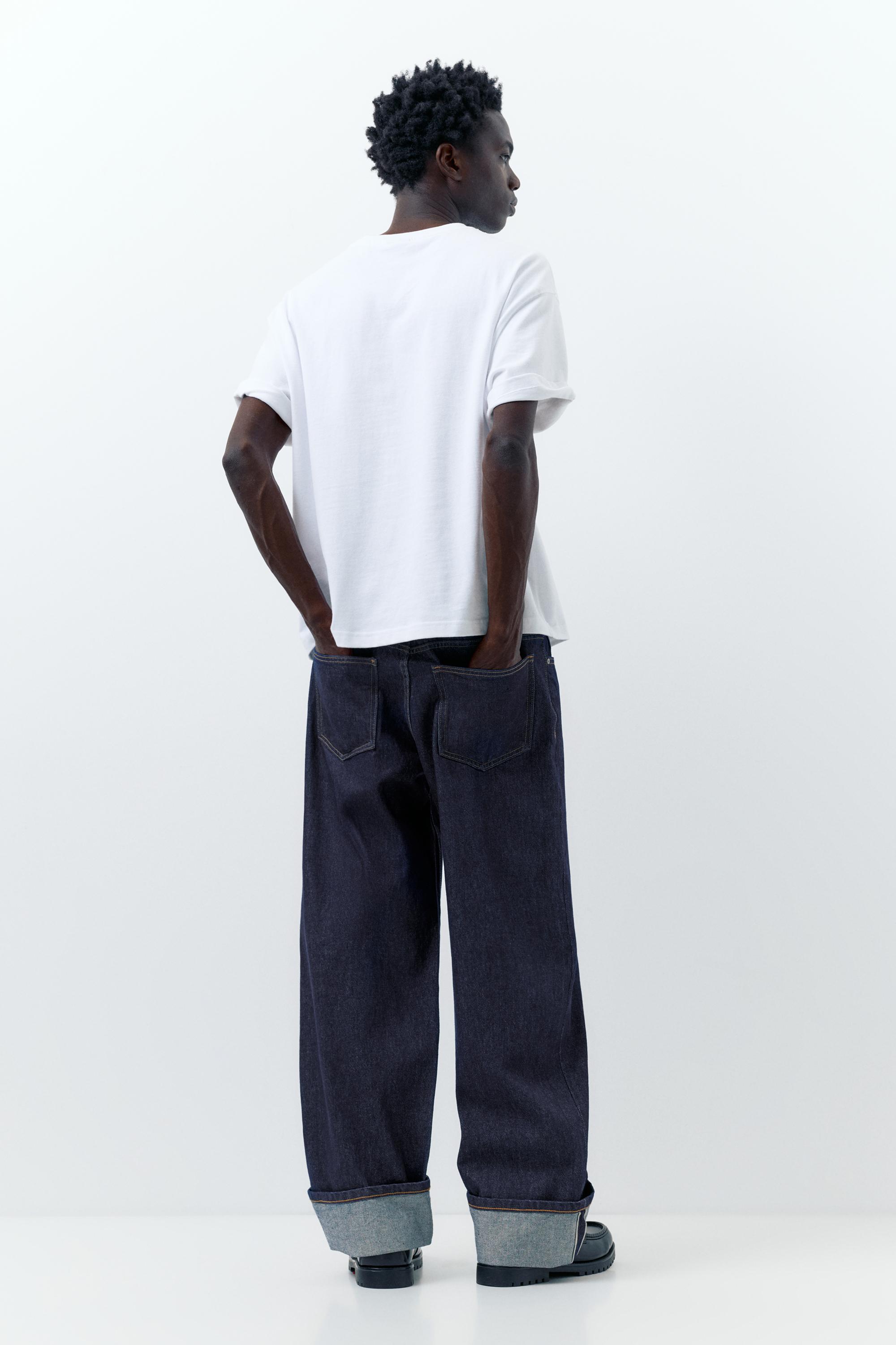 Selvedge straight fit jean - Görsel 31