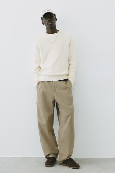 Basic knit jumper — Off white 5
