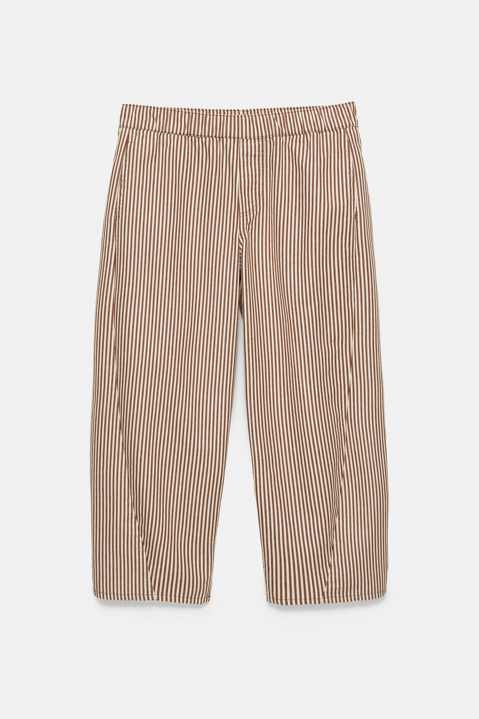 Barrel trousers — Beach sand