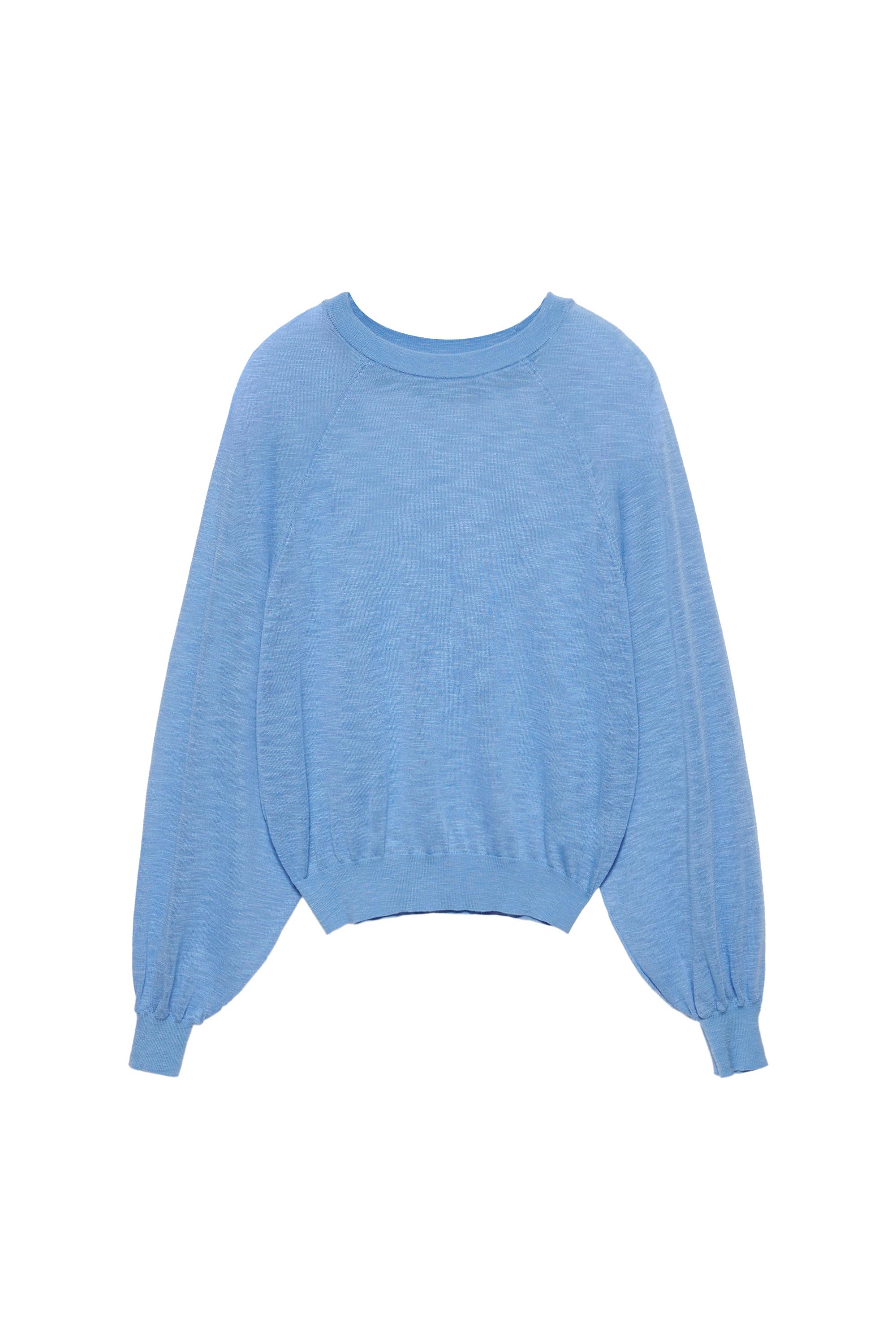 Hafif örme kazak - Görsel 2