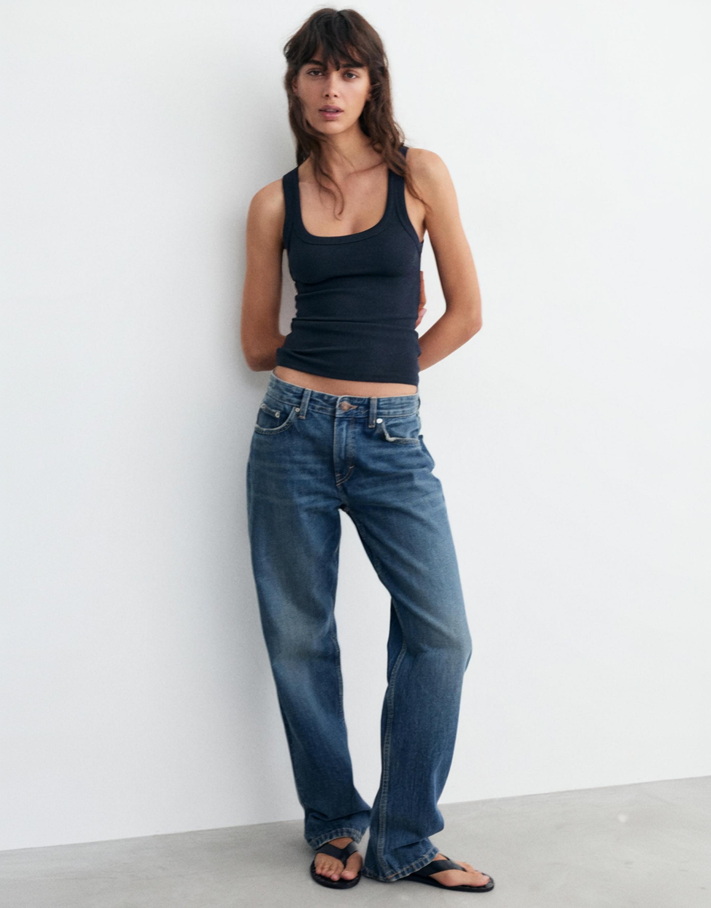 Basic tank top — Navy