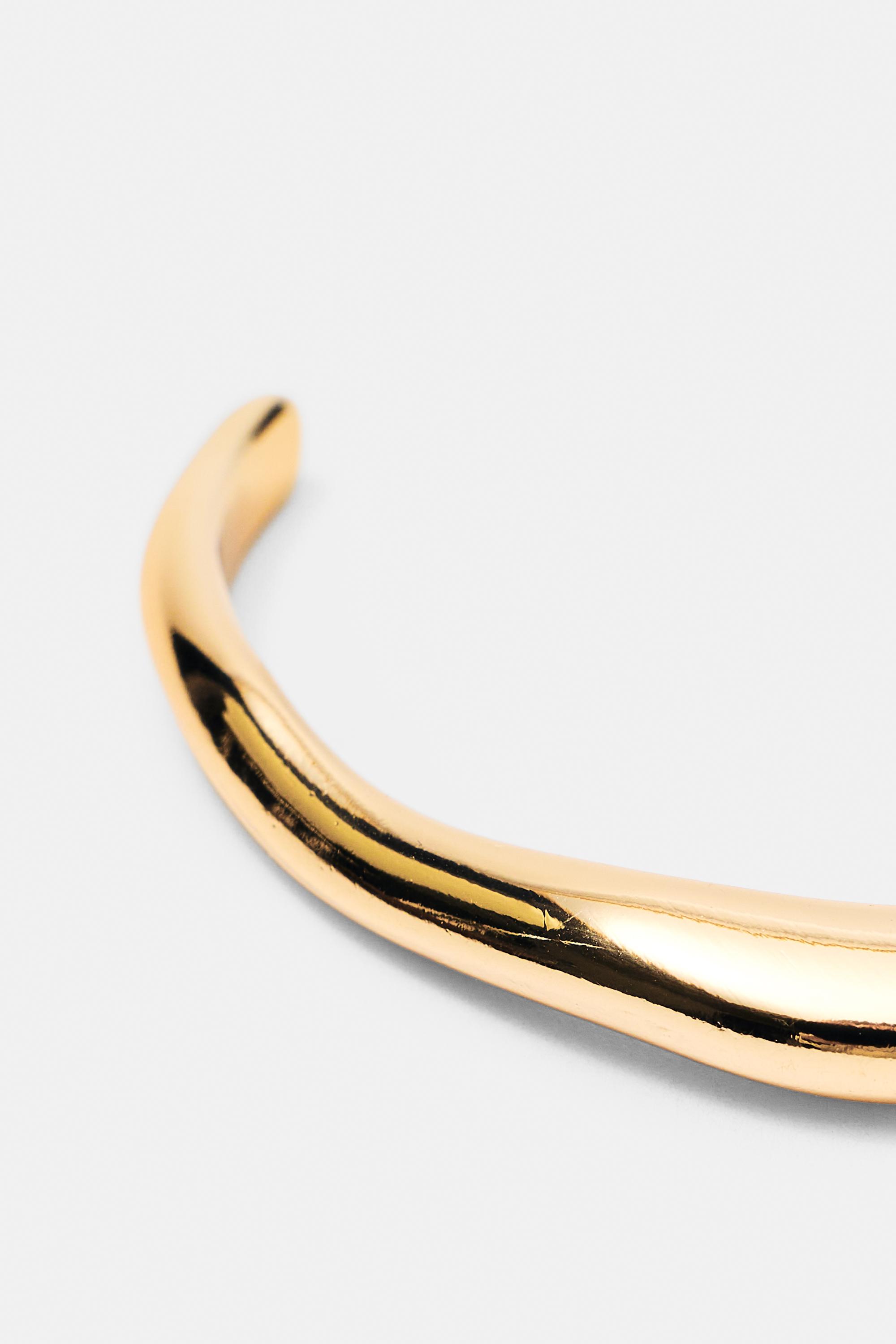 Pack of 2 wave bracelets — Gold