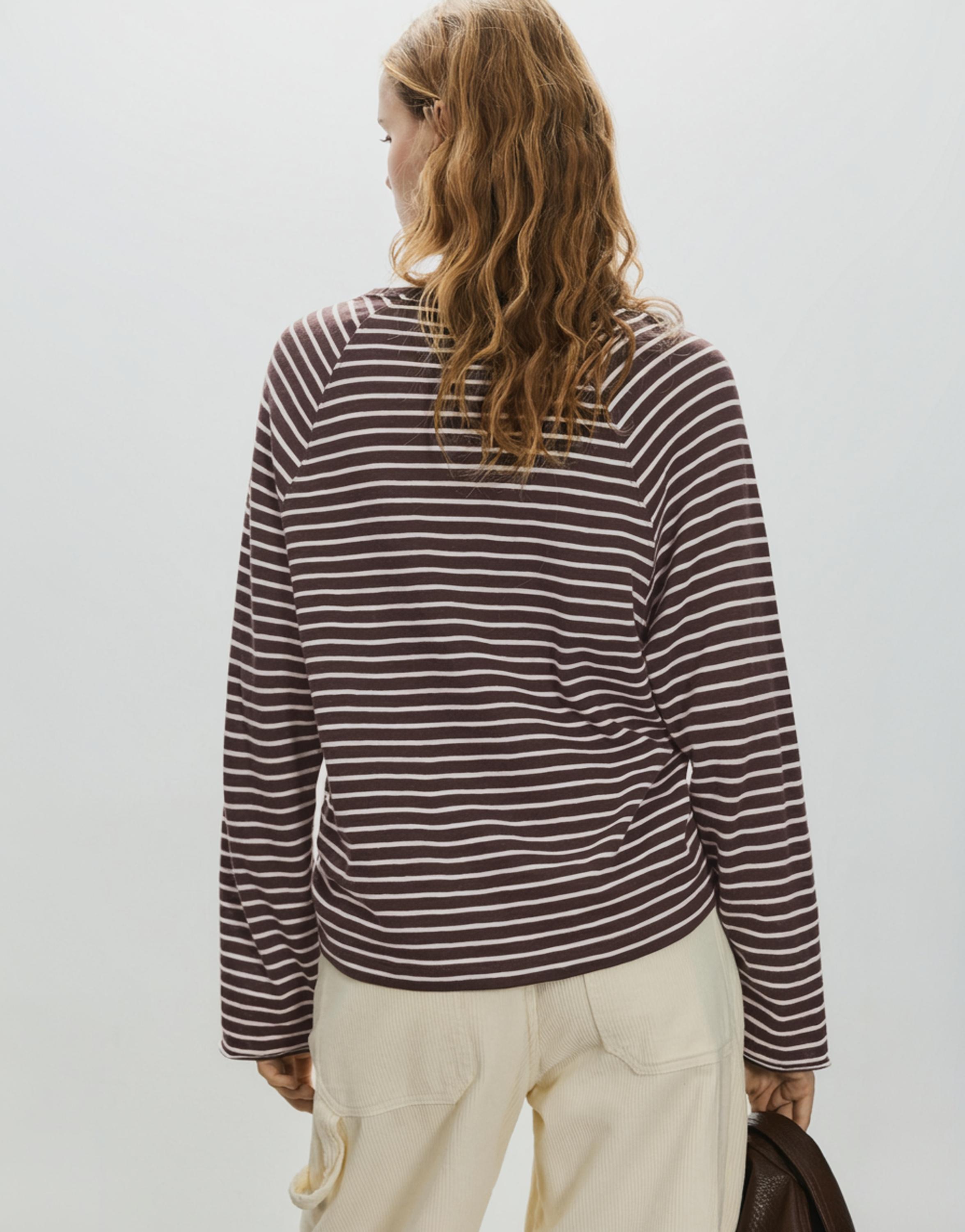 Uzun kollu reglan kesim t-shirt - Görsel 34