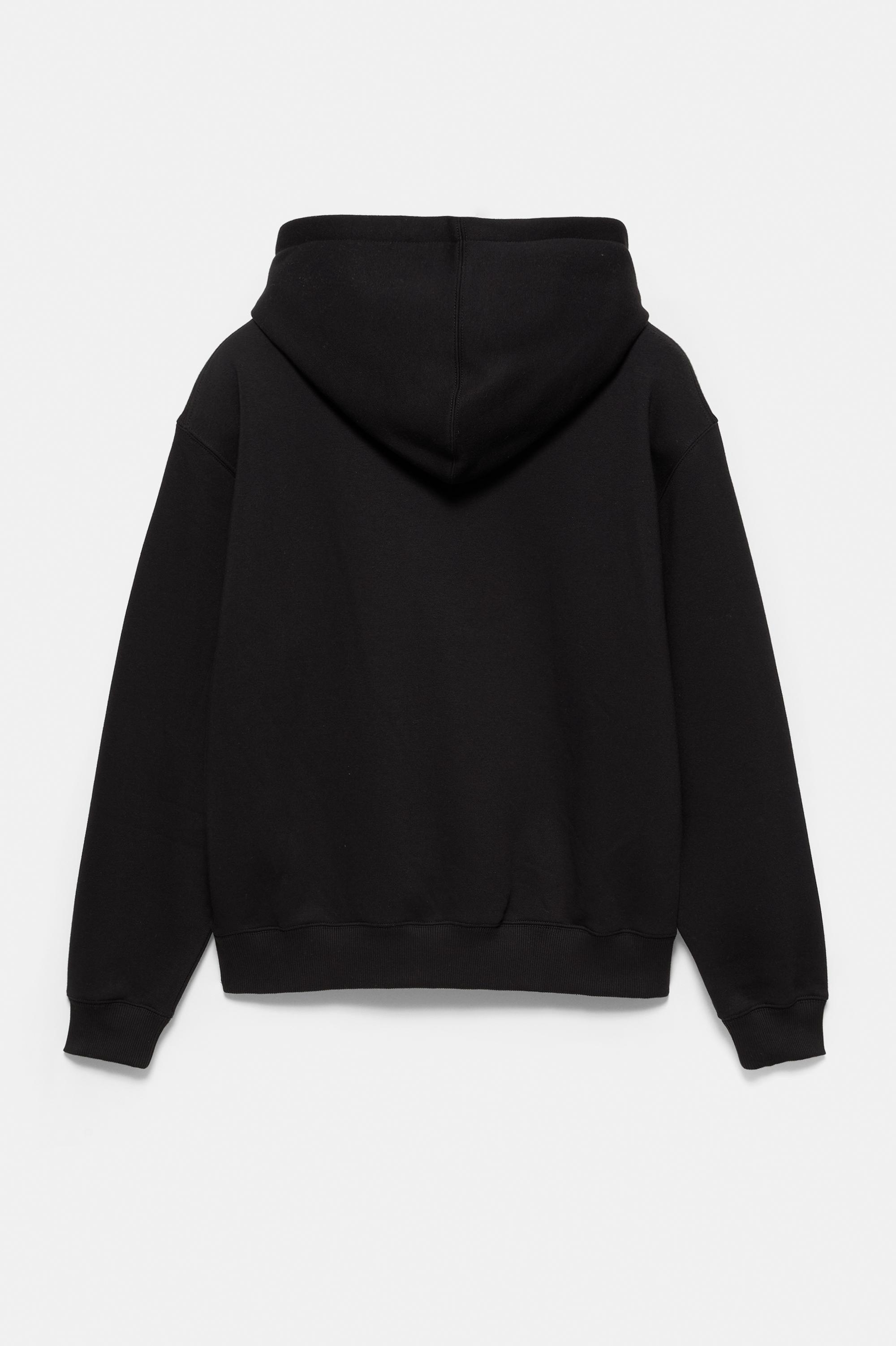 Basic hoodie — Black