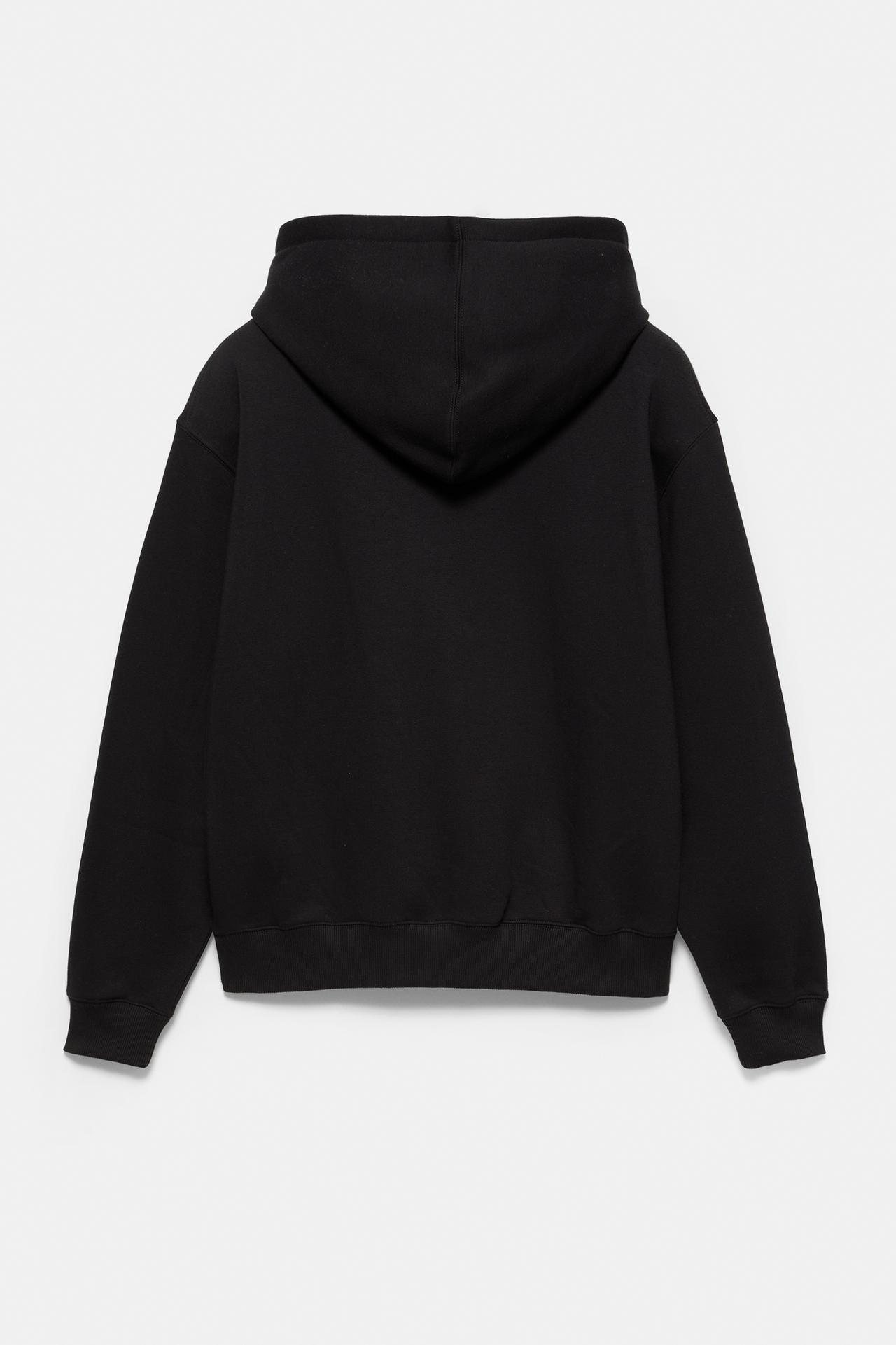 Basic hoodie — Black