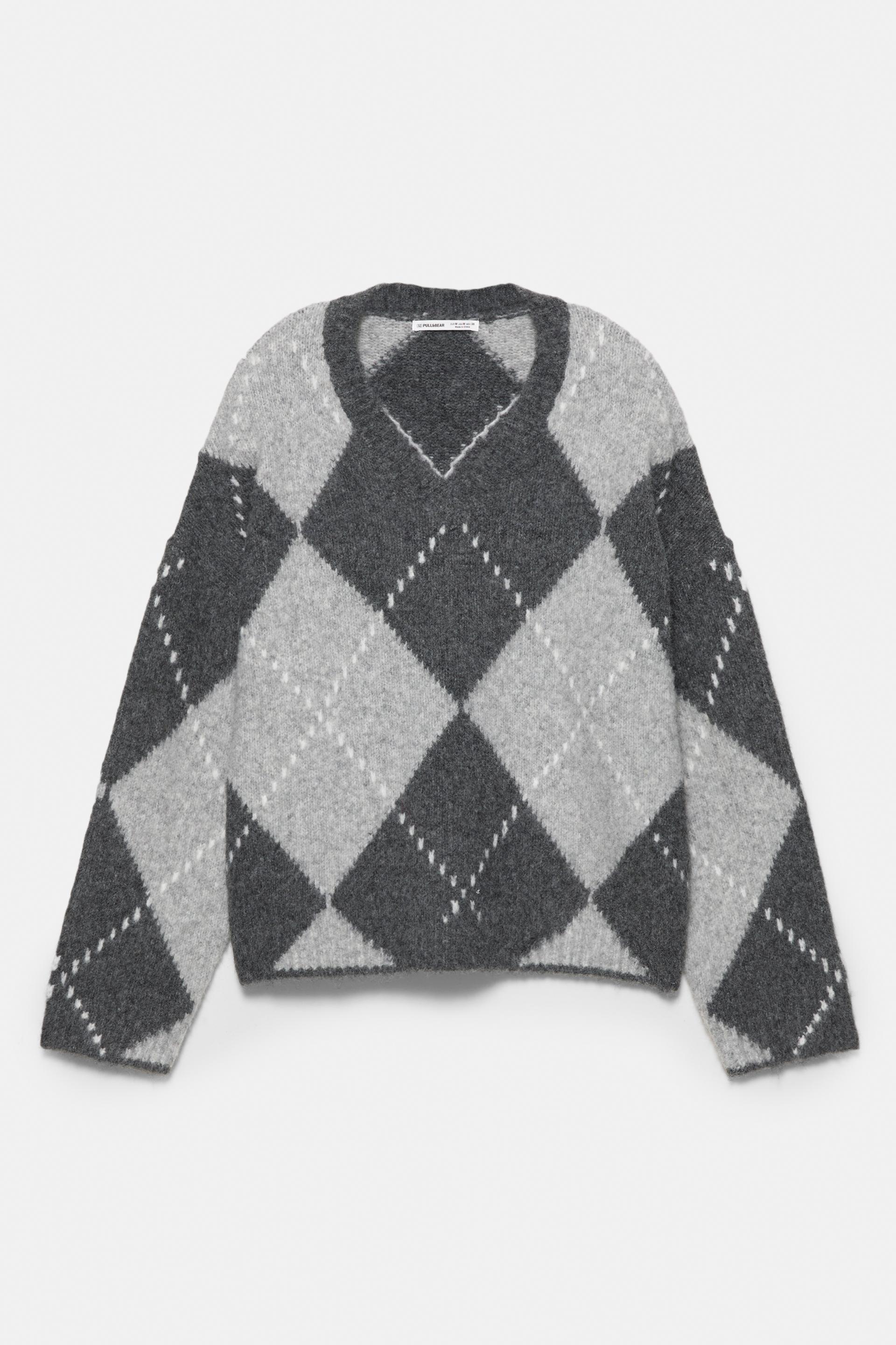 Argyle Sweater Pull A Losange Cardigan Pull Losange Le Cardigan