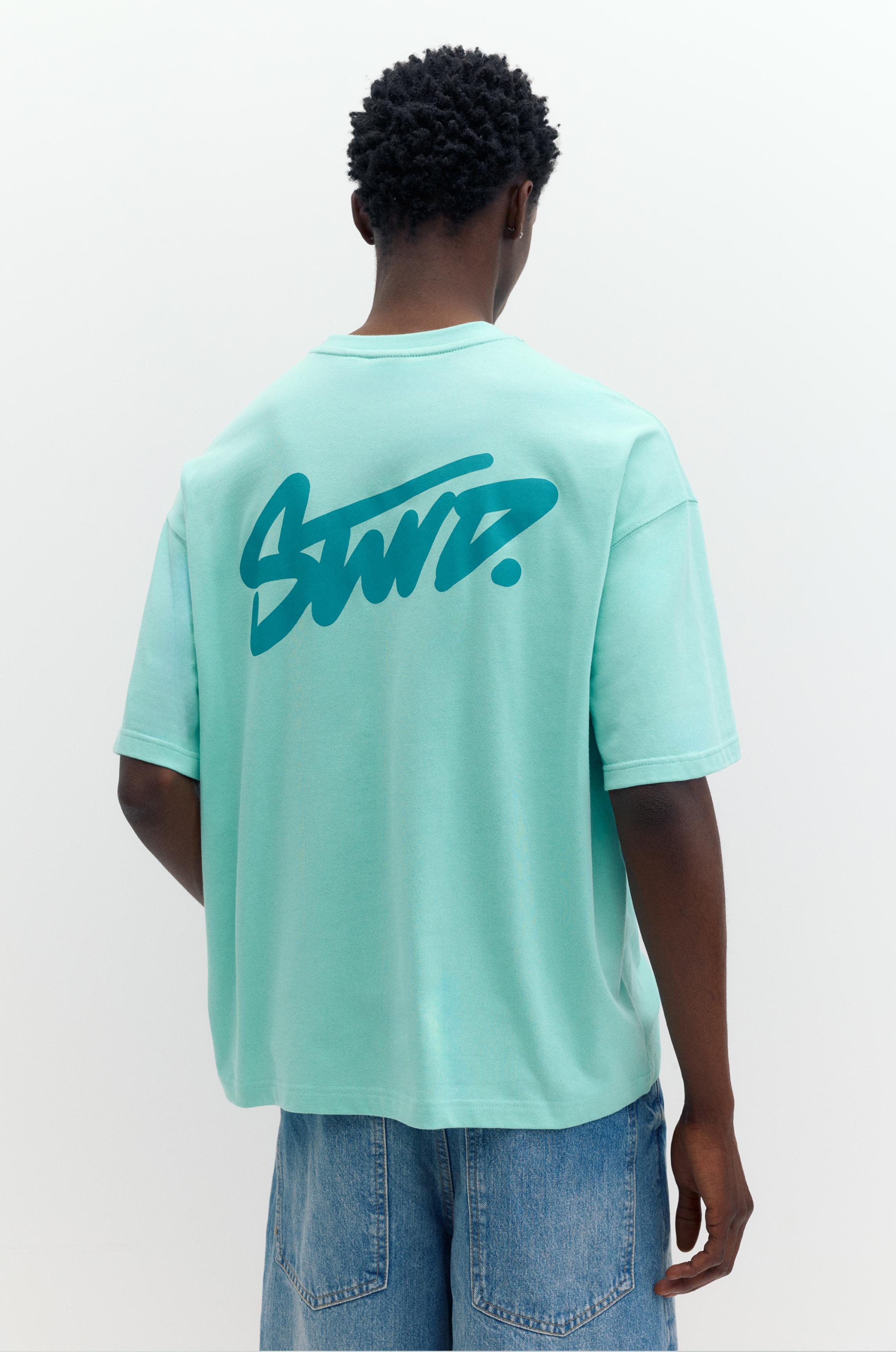 STWD logo boxy T-shirt — Green