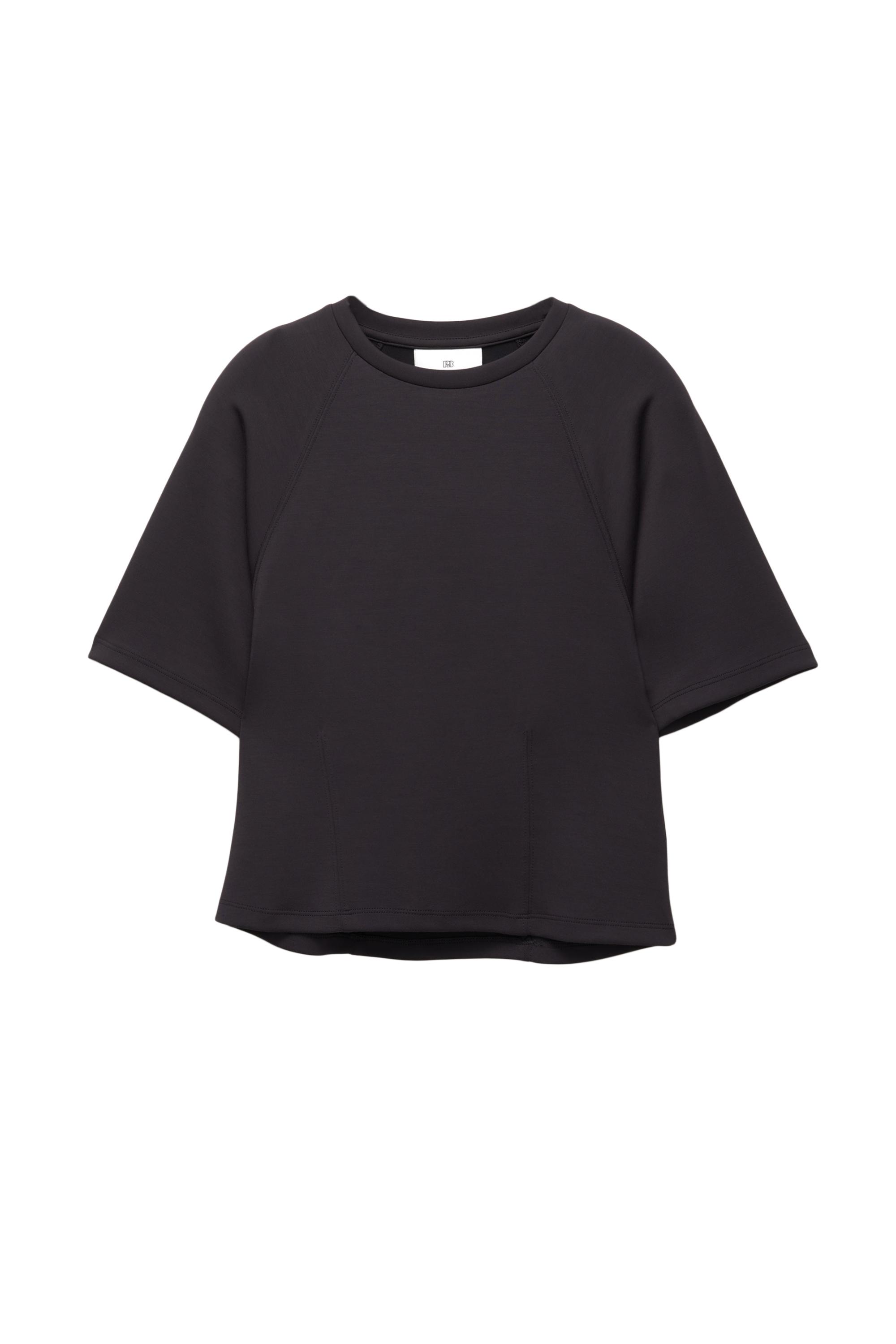 Yumuşak dokulu kısa kollu sweatshirt - Görsel 108