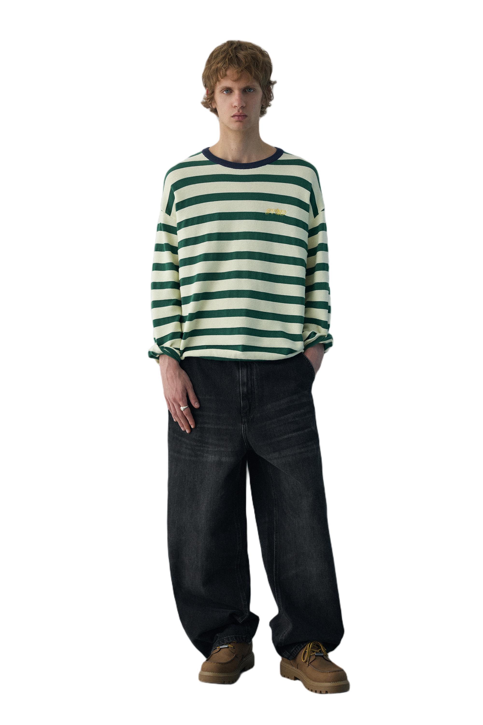 İşlemeli Skater Jean - Görsel 36