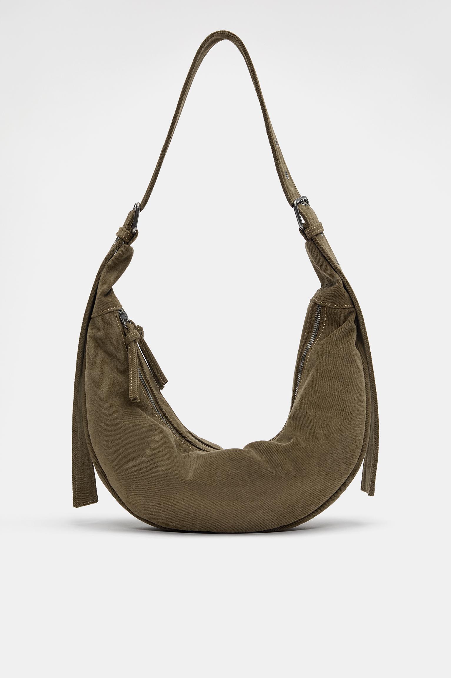 Canvas-Umhängetasche