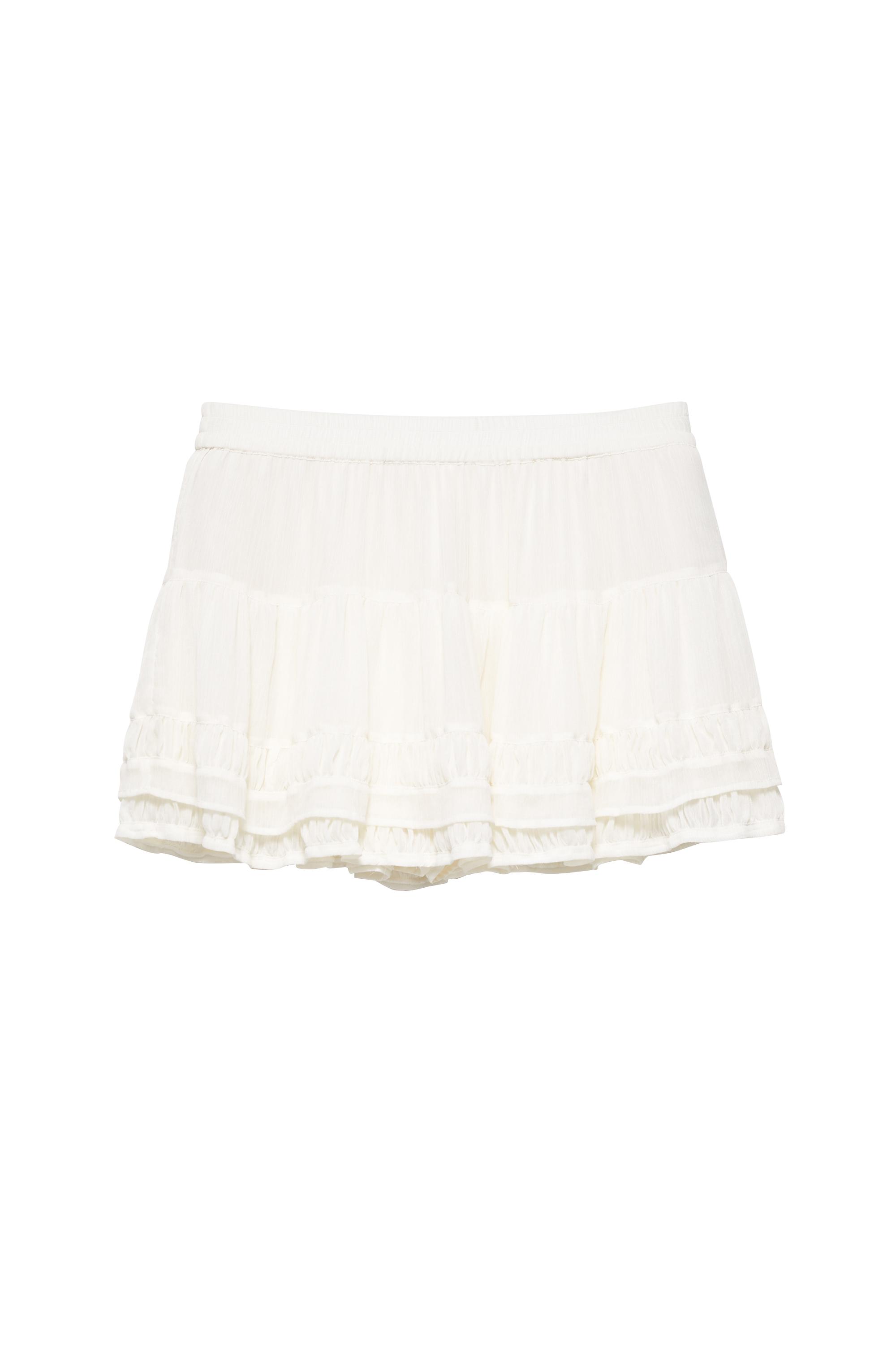 Pull&Bear Fırfırlı mini etek görsel 3