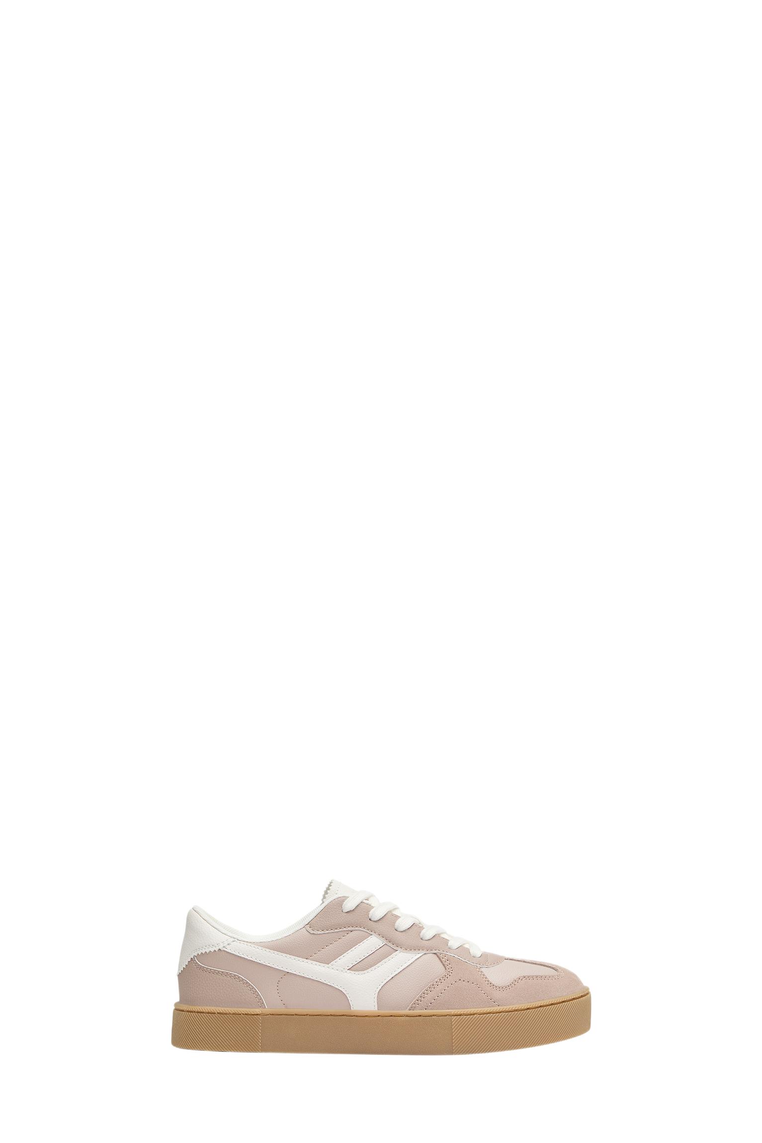 Chunky retro trainers — Pink