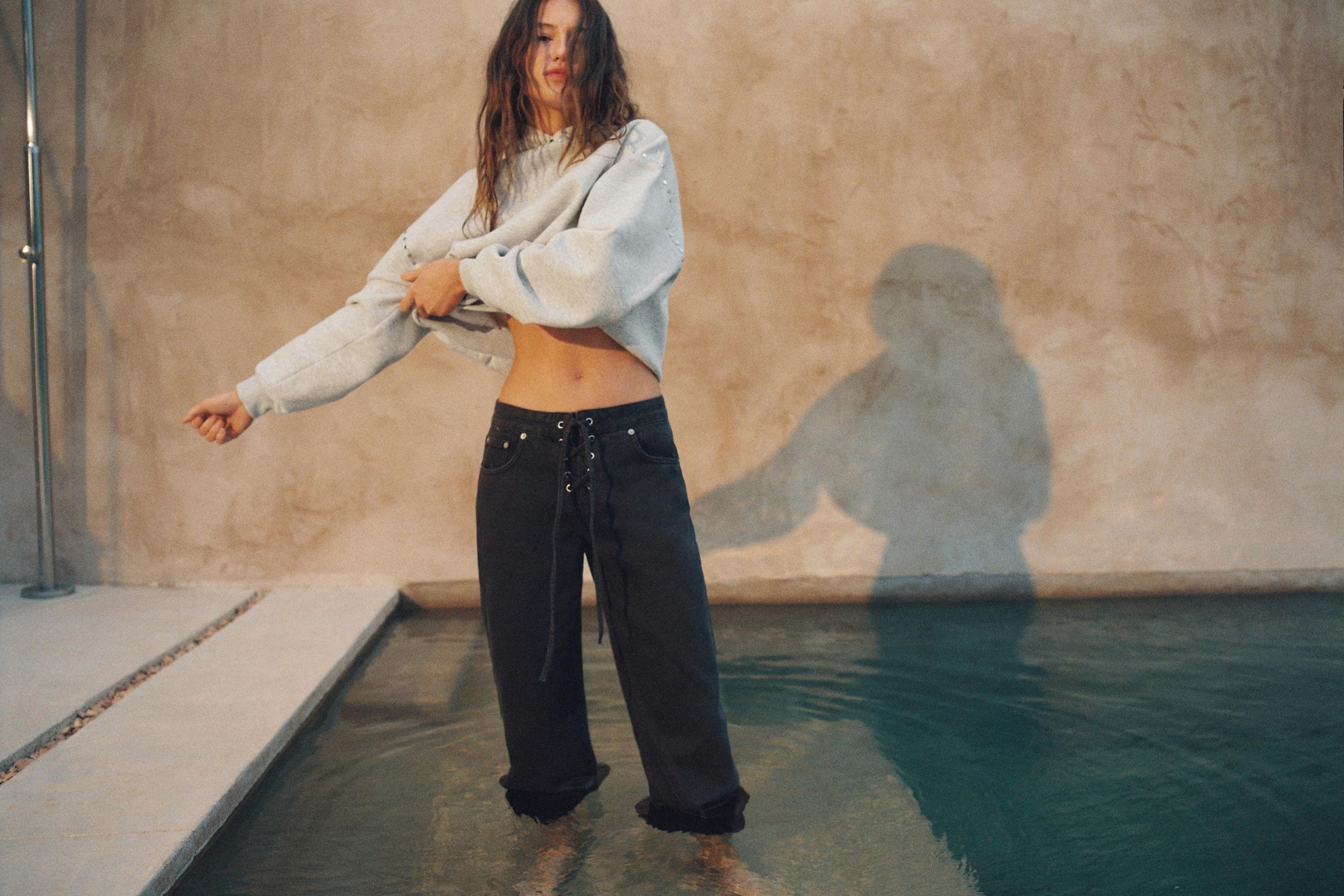 Düşük bel korsan jean - Görsel 29