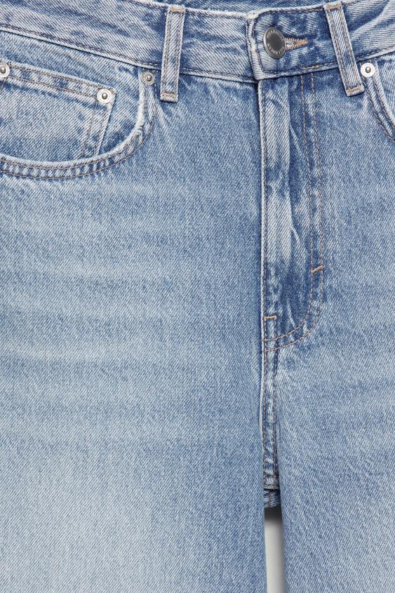 Jeansy wide leg patchwork