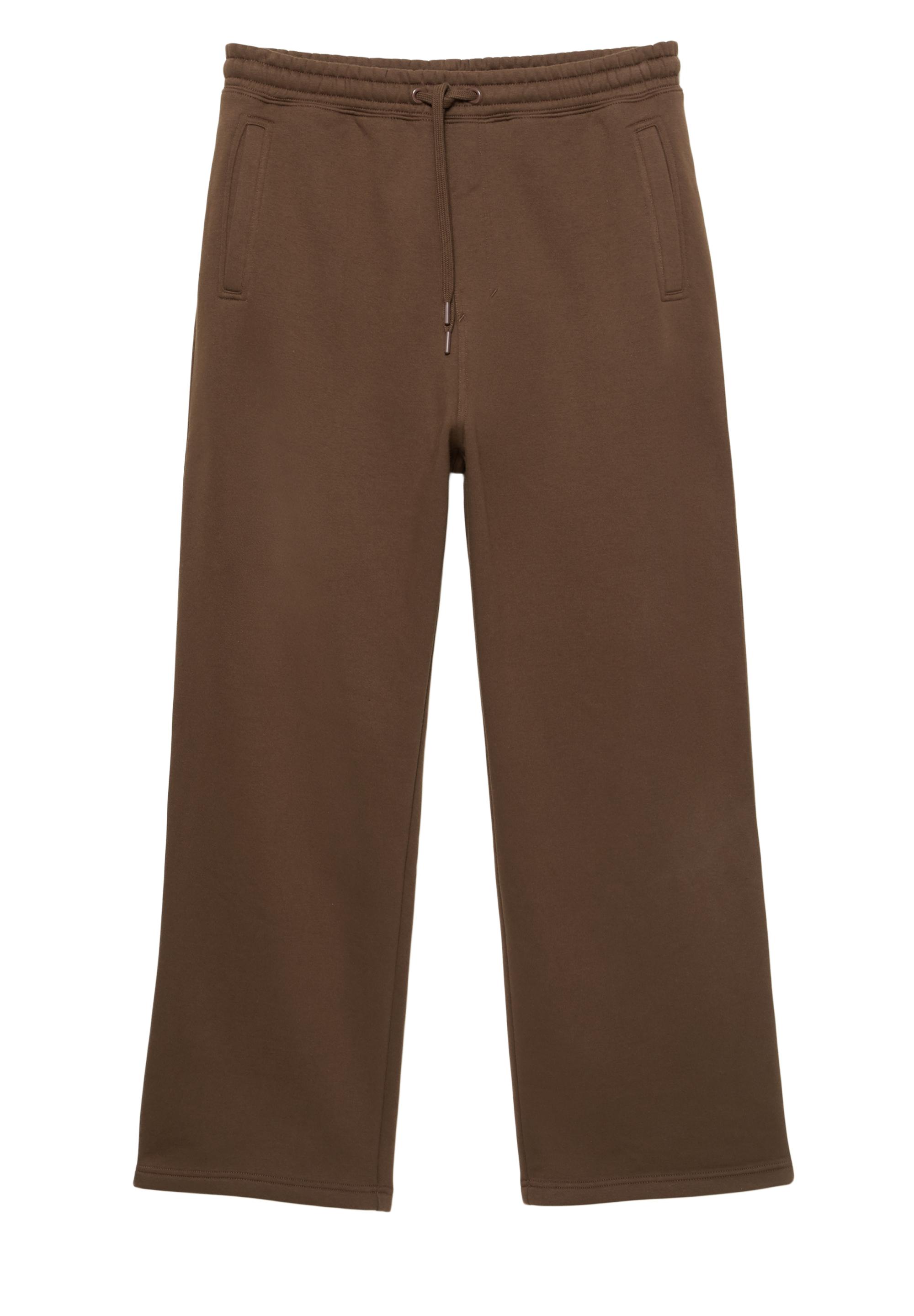 Basic baggy tracksuit bottoms — Brown
