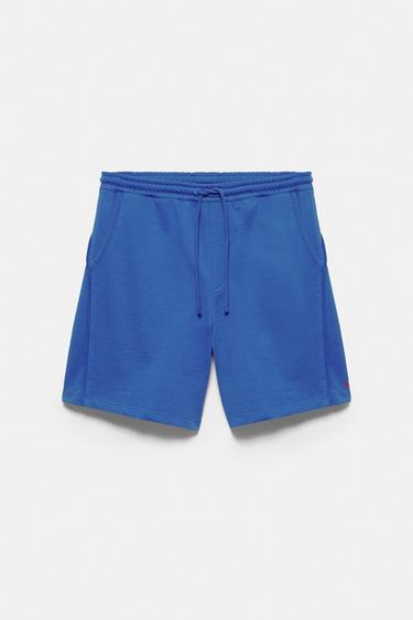 Yacht Club Bermuda sweat shorts — Deep blue 5