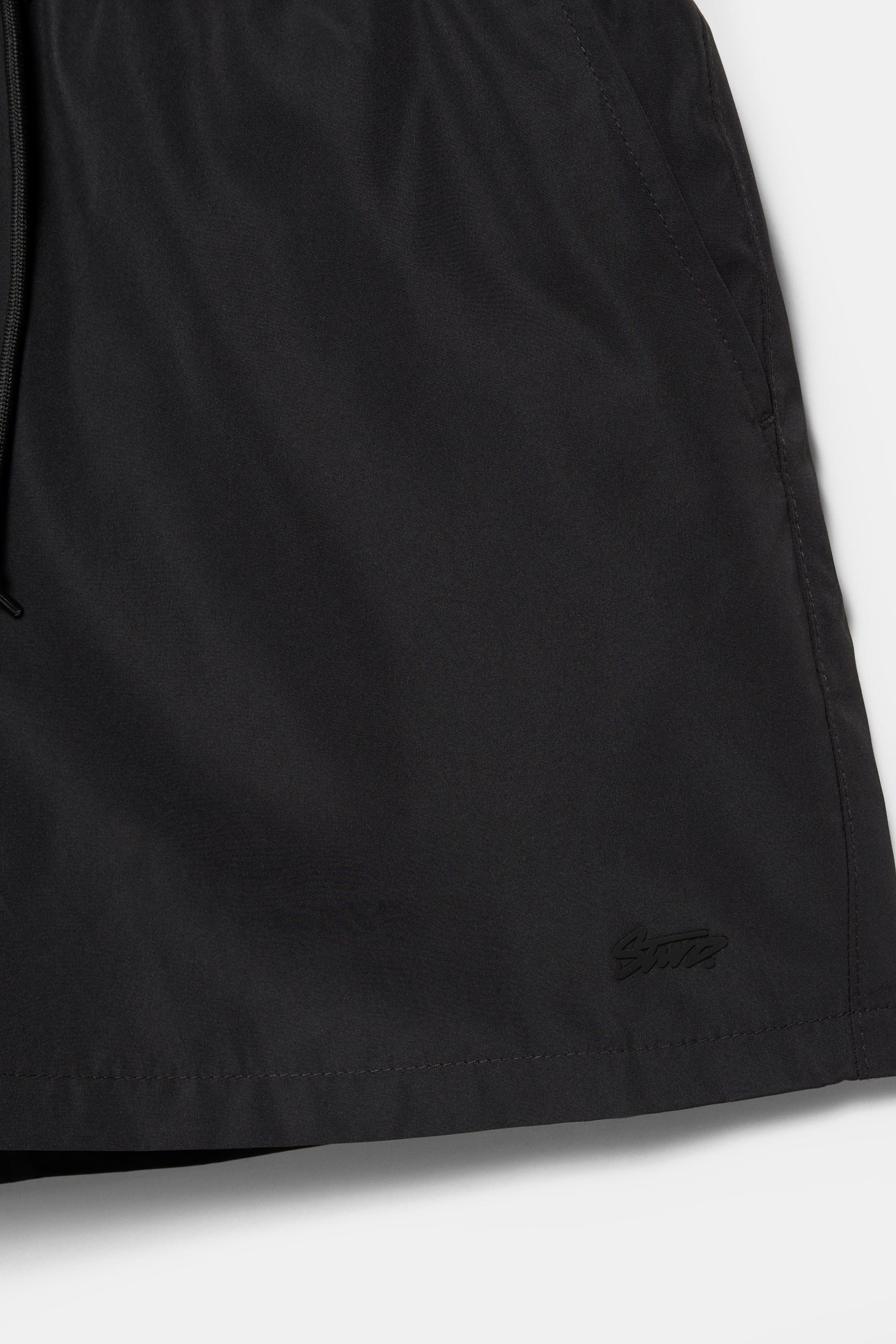 Basic swimming trunks — Black