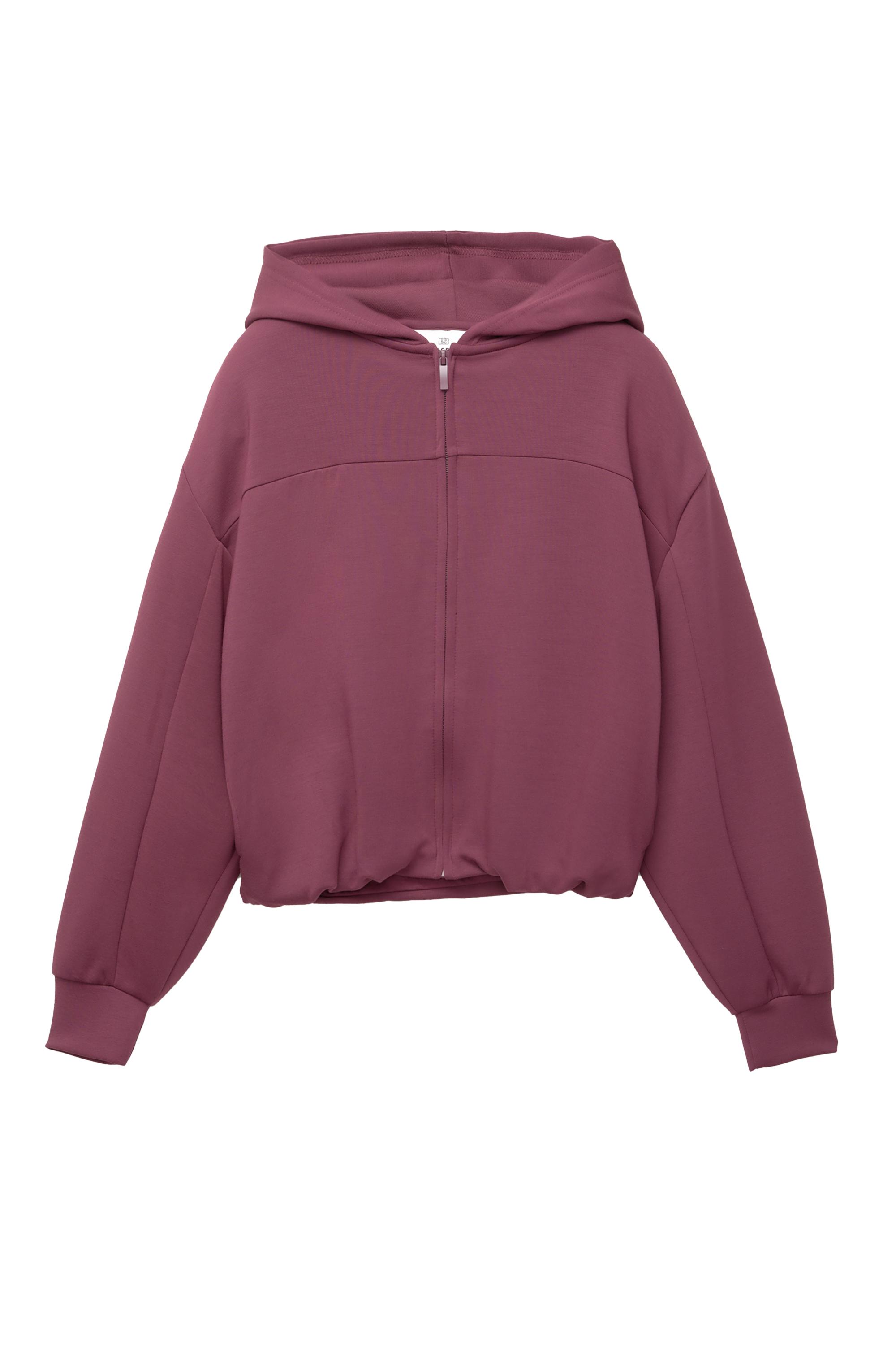 Yumuşak dokulu kapüşonlu sweatshirt - Görsel 31