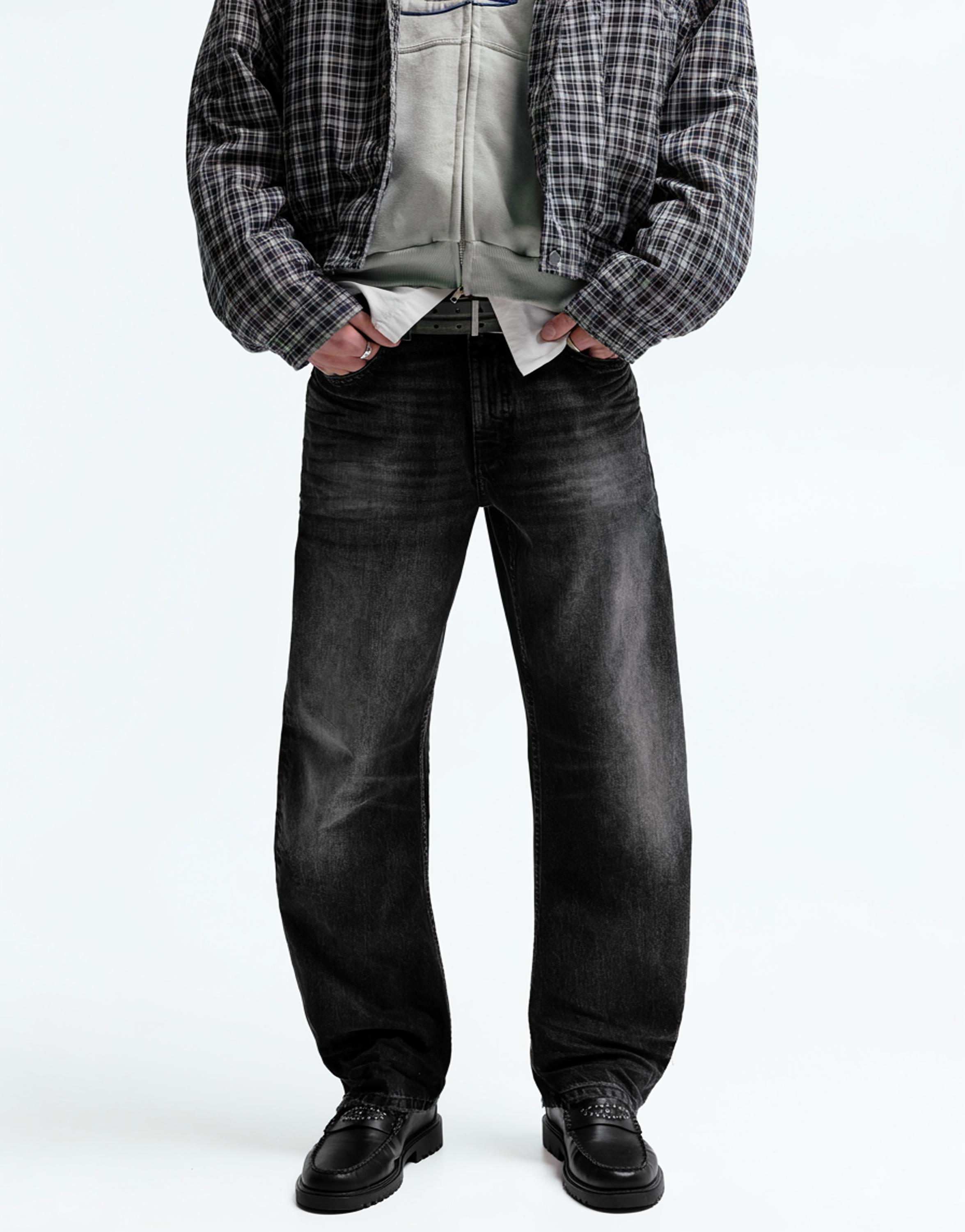 Düşük bel bol kesim jean - Görsel 27