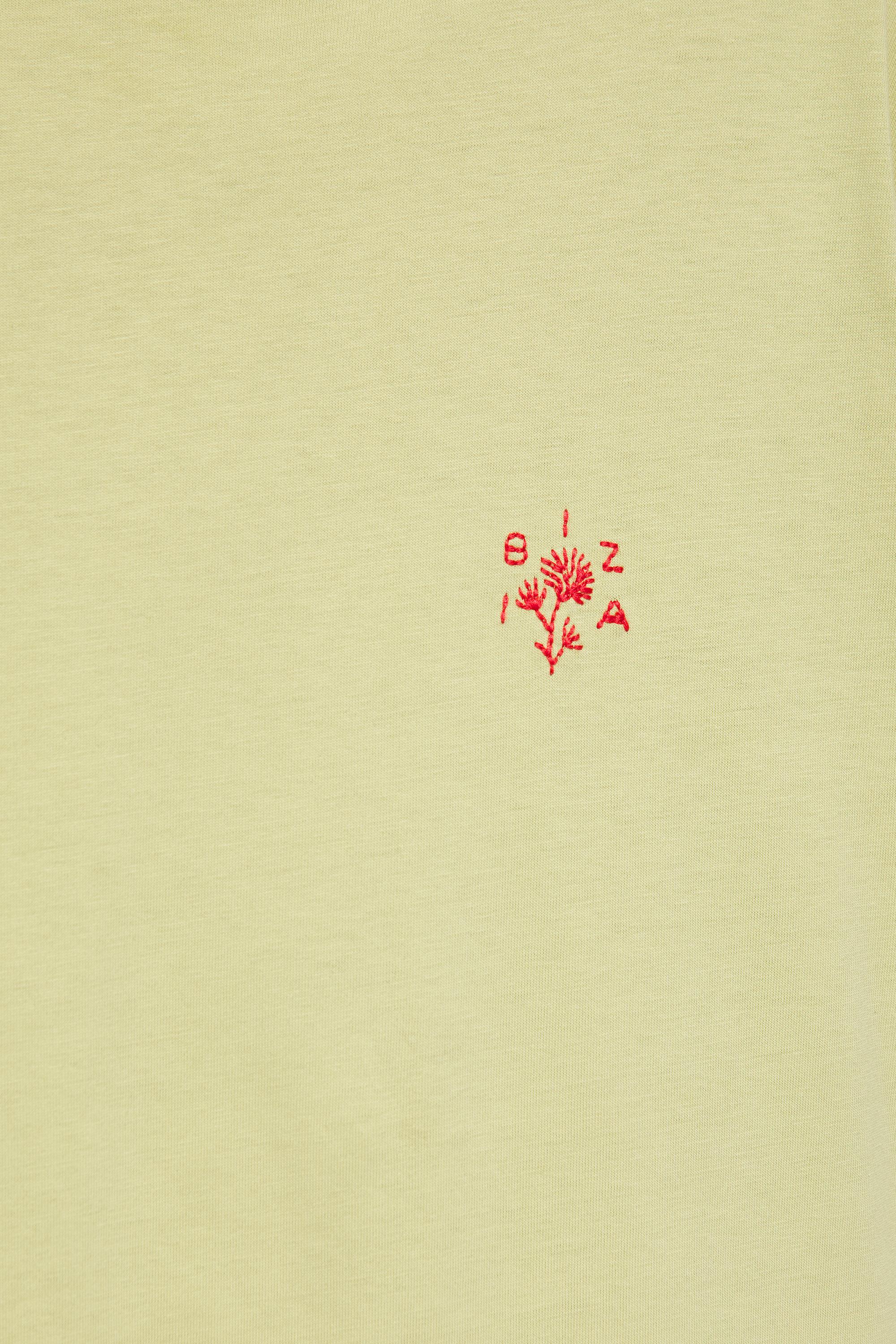 Ibiza embroidered boxy-fit T-shirt — Green