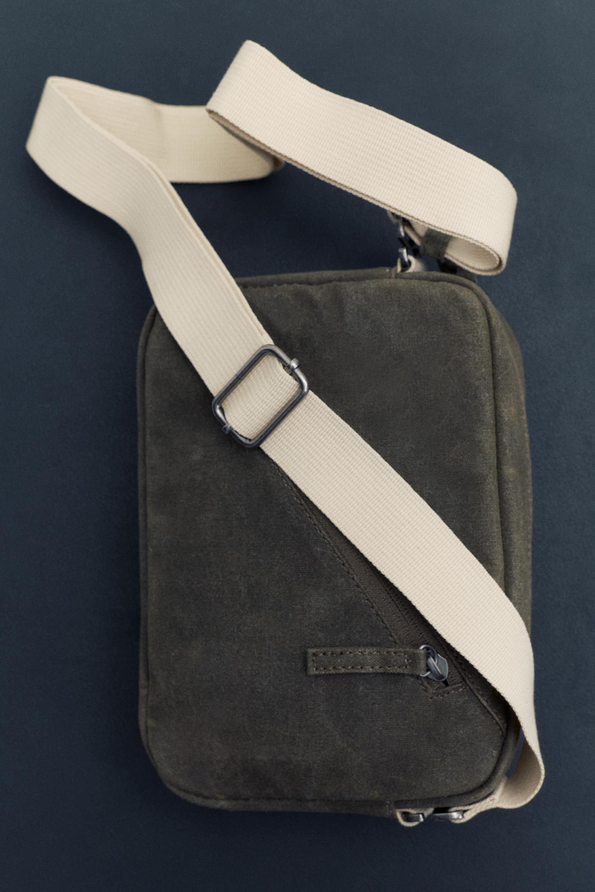 Eskitme çapraz askılı çanta - Görsel 13