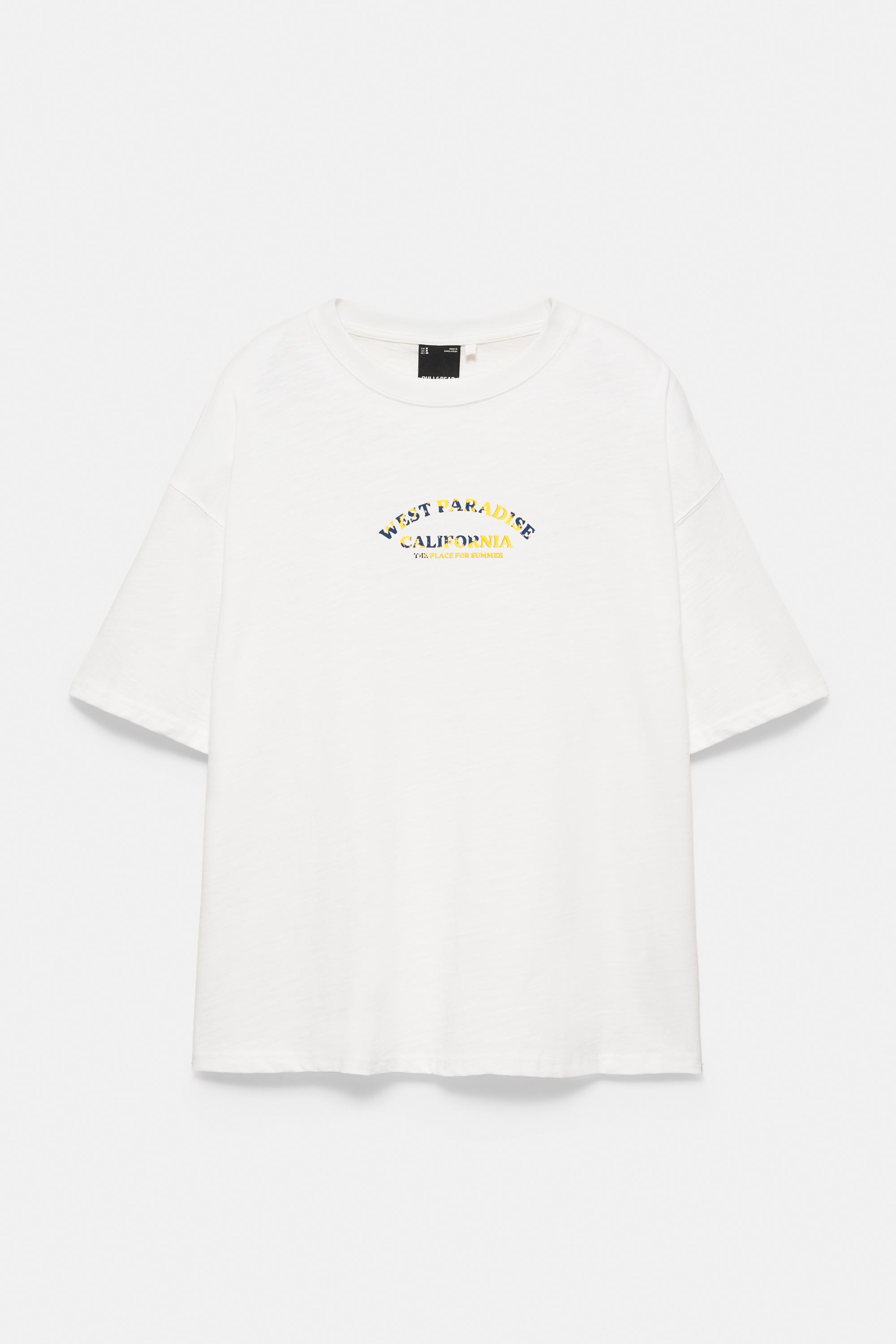 West Paradise graphic T-shirt — Off white