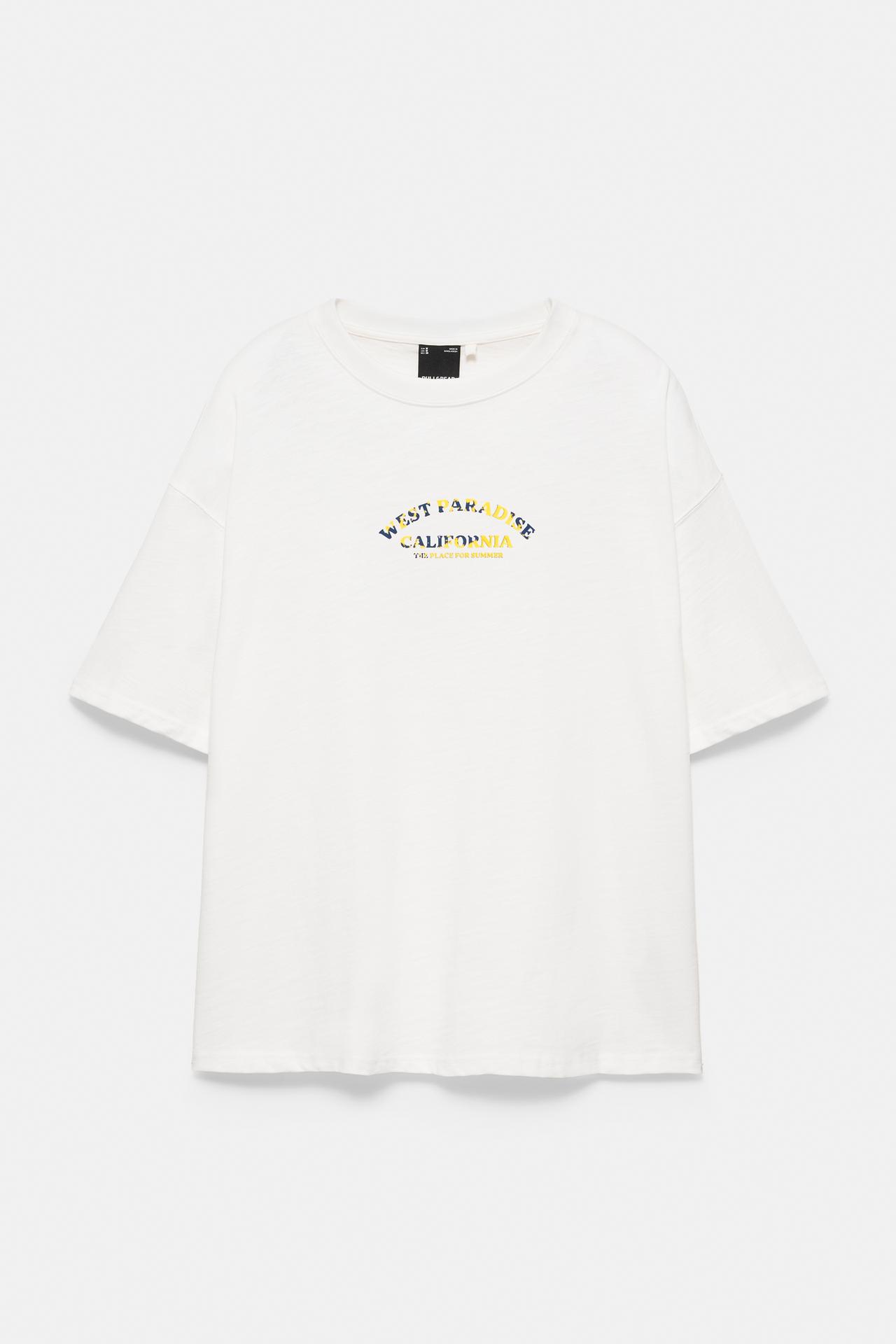 West Paradise graphic T-shirt — Off white