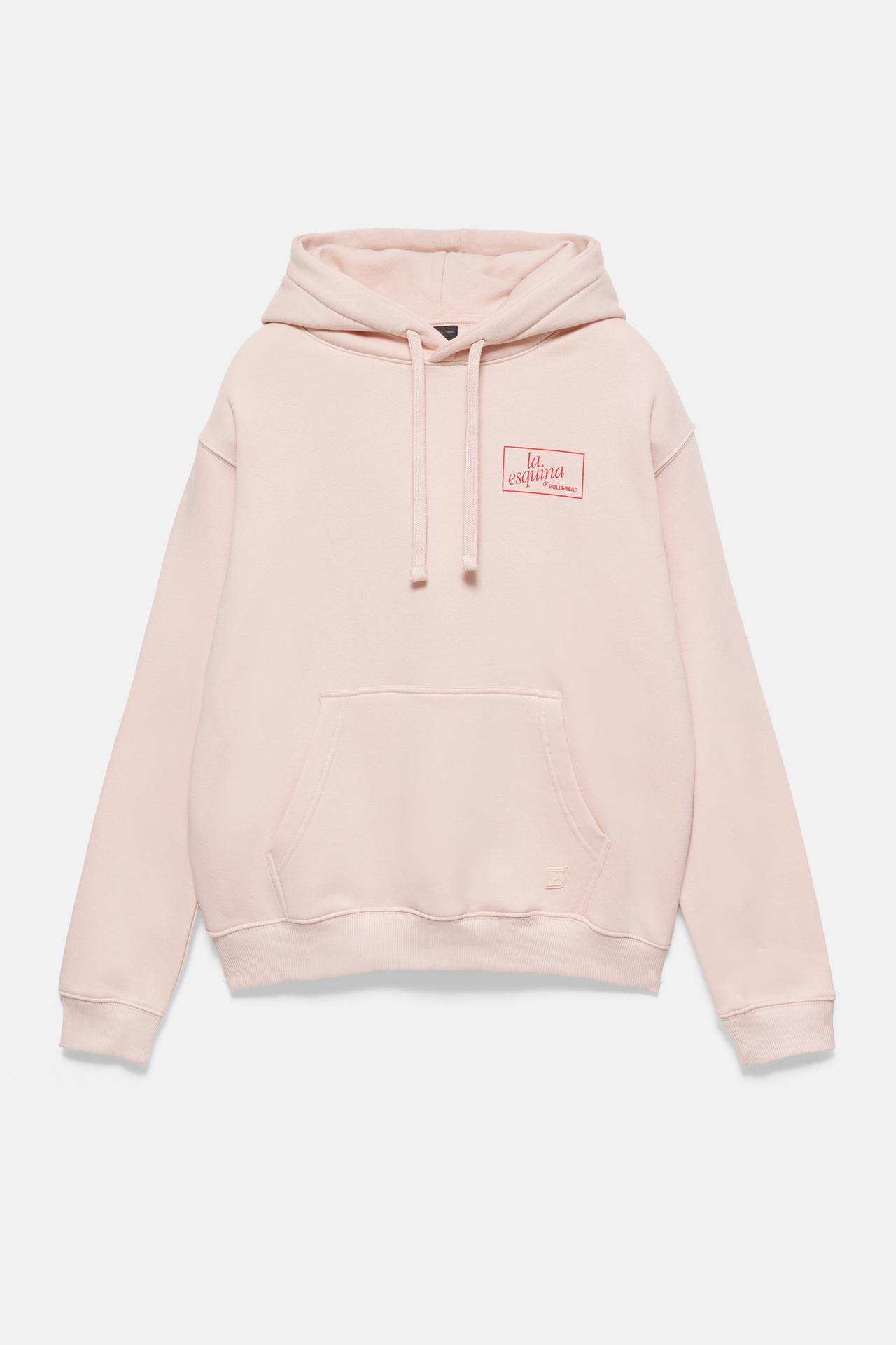 A Coruña graphic hoodie — Pink