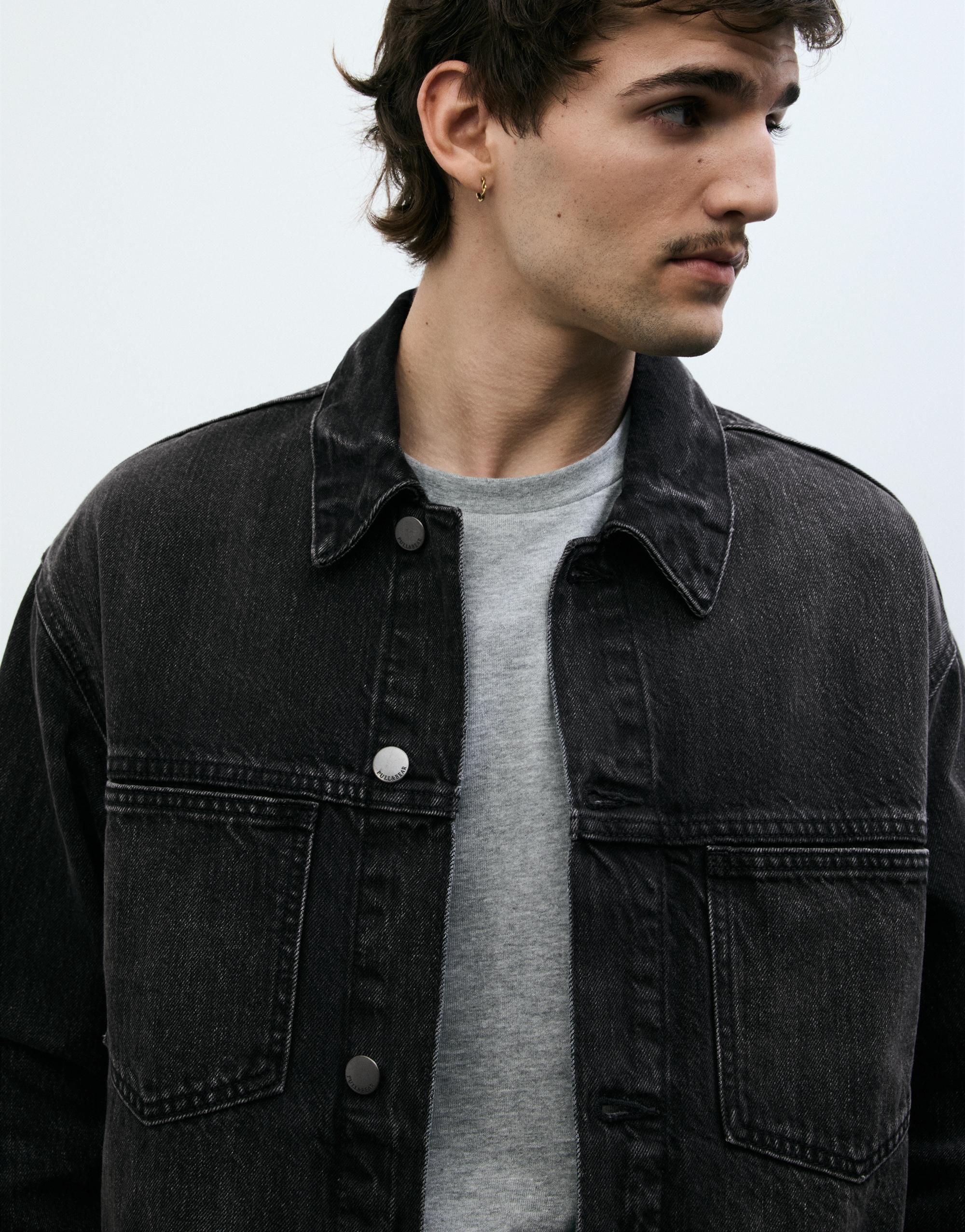 Trucker denim ceket - Görsel 26