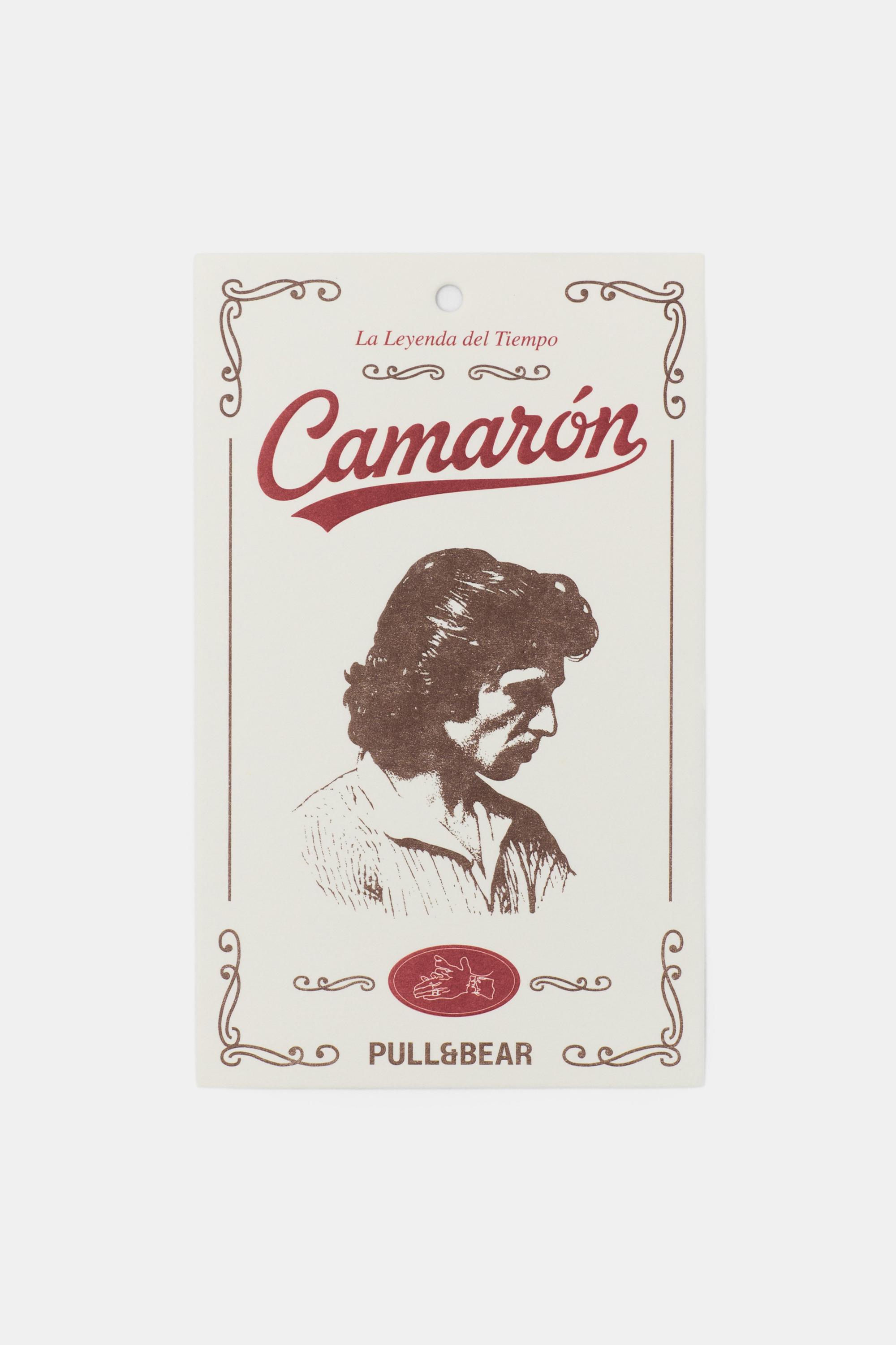 Camarón de la Isla knit polo shirt — Dark pink