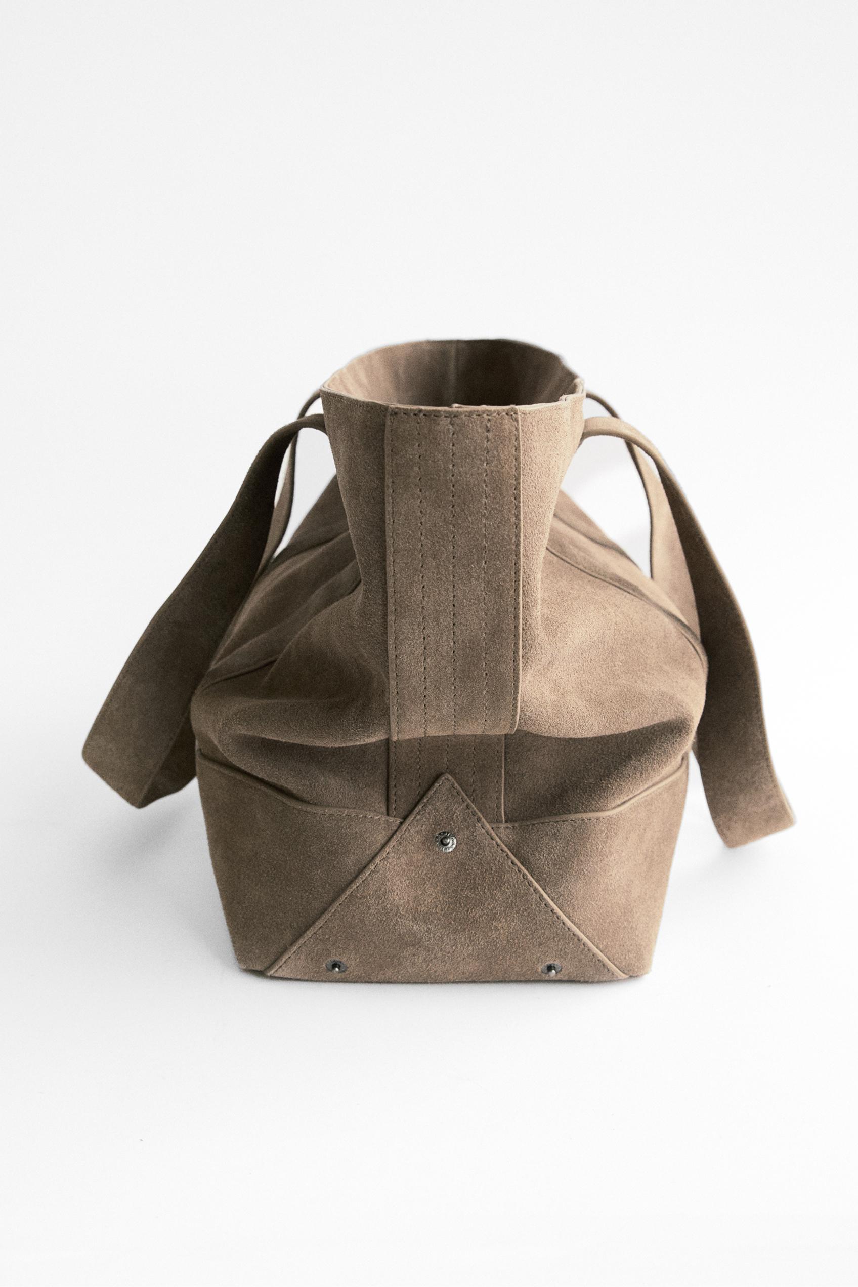 Deri shopper çanta - Görsel 44