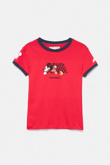 Red Disney x F1 T-shirt — Red 7