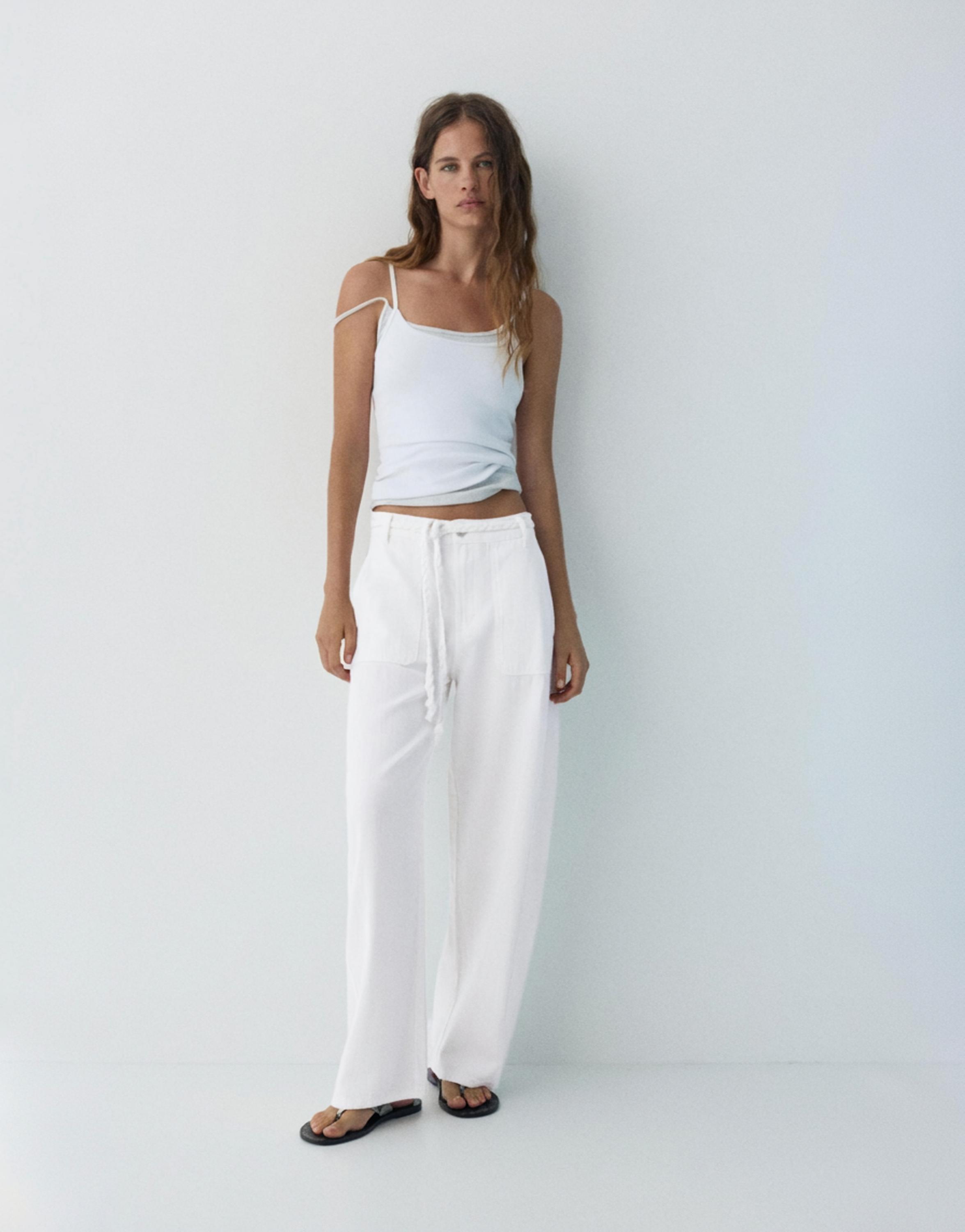 Balon bağcıklı jean - Görsel 26