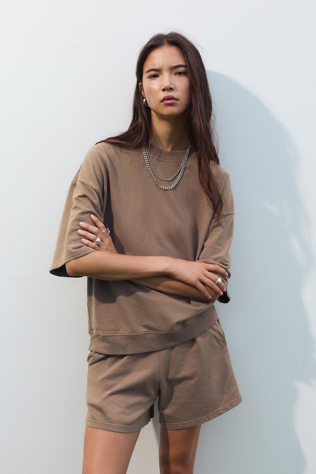 Sweat manches courtes pull&bear