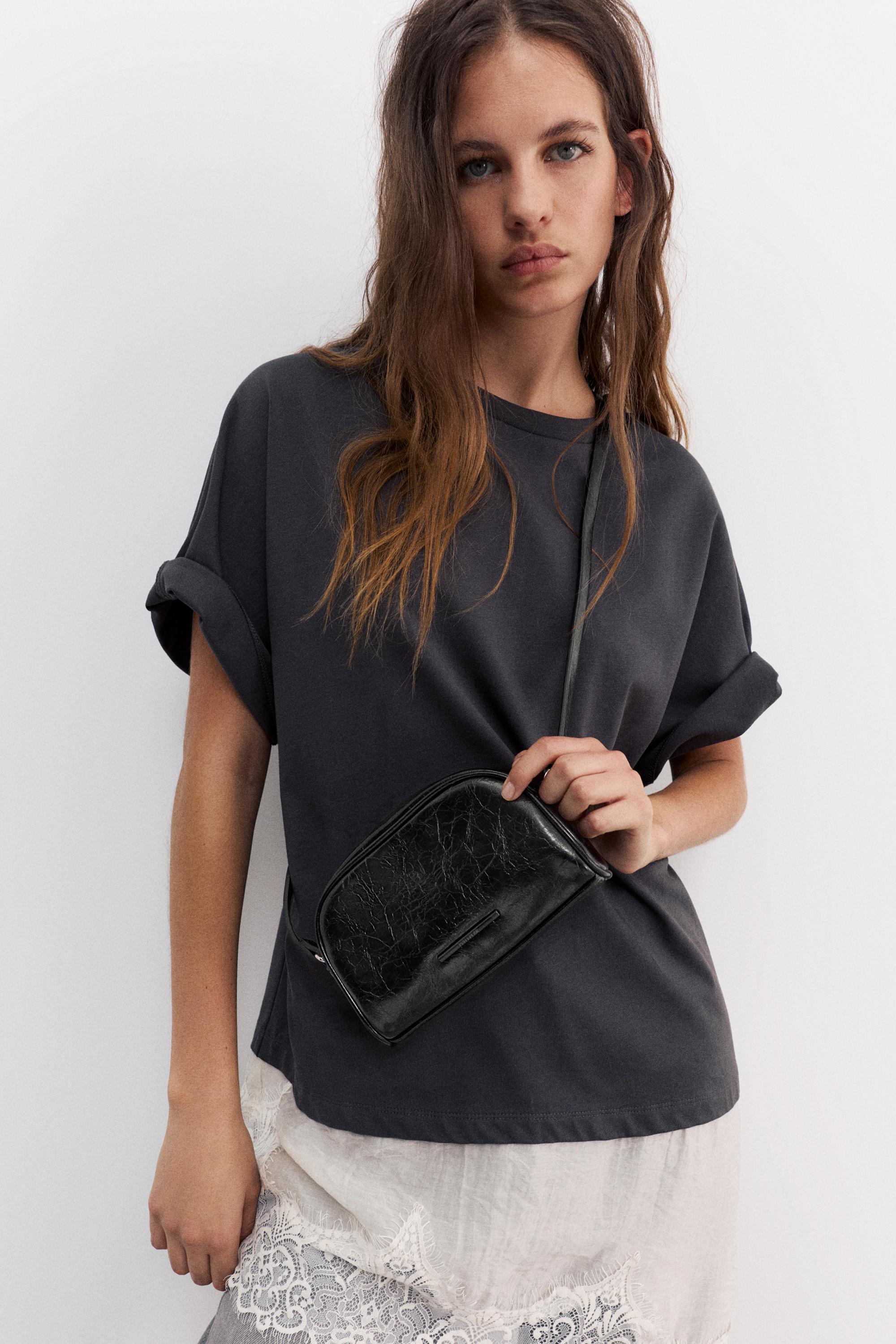 Casual crossbody bag — Black