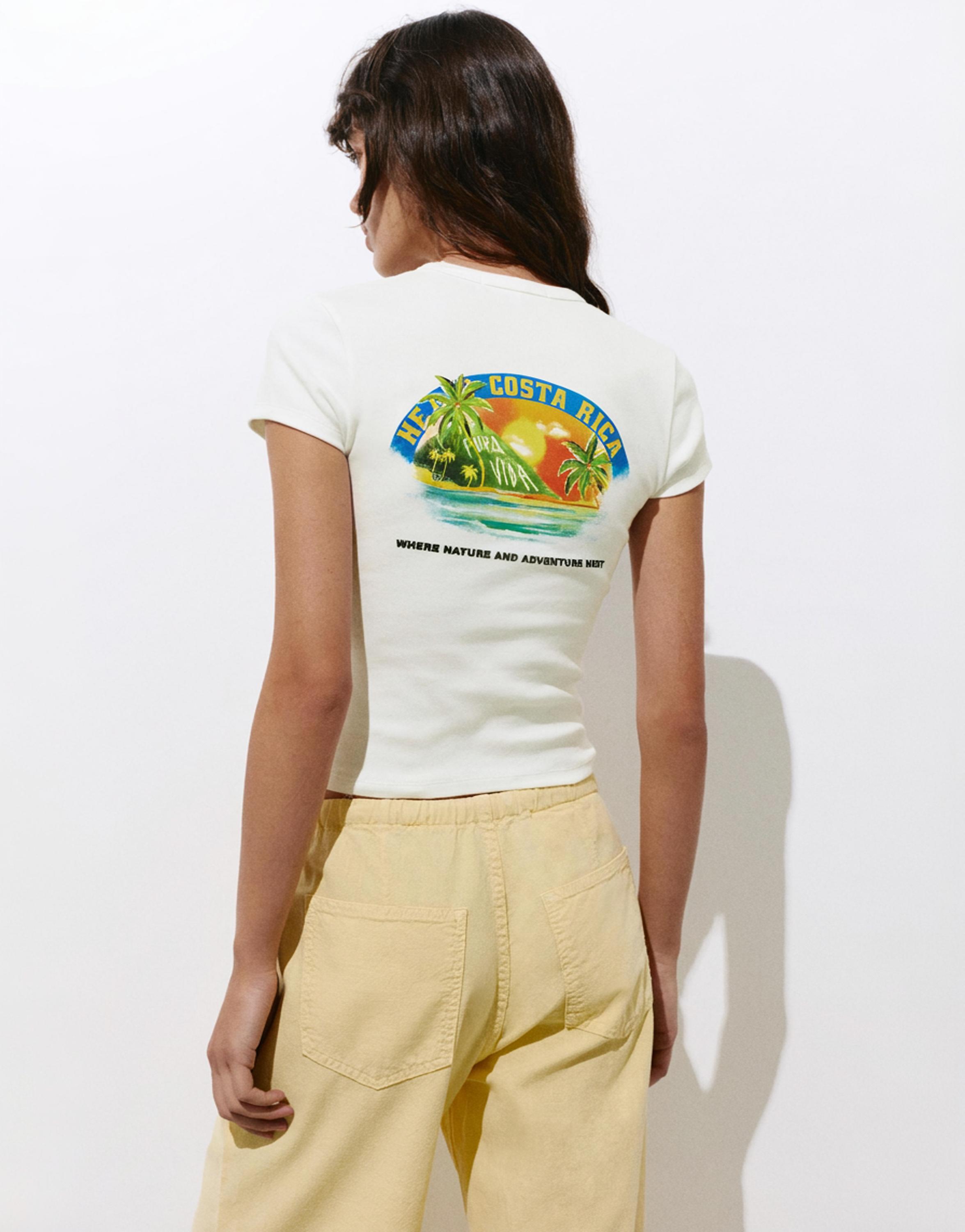 Costa Rica T-shirt — Ice