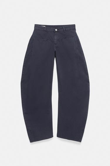 Low-rise balloon jeans — Navy 3