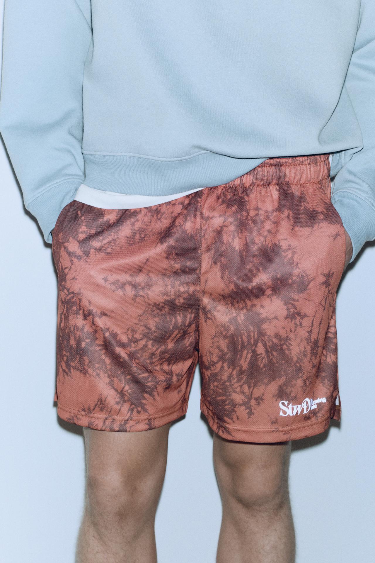STWD technical Bermuda shorts — Orange