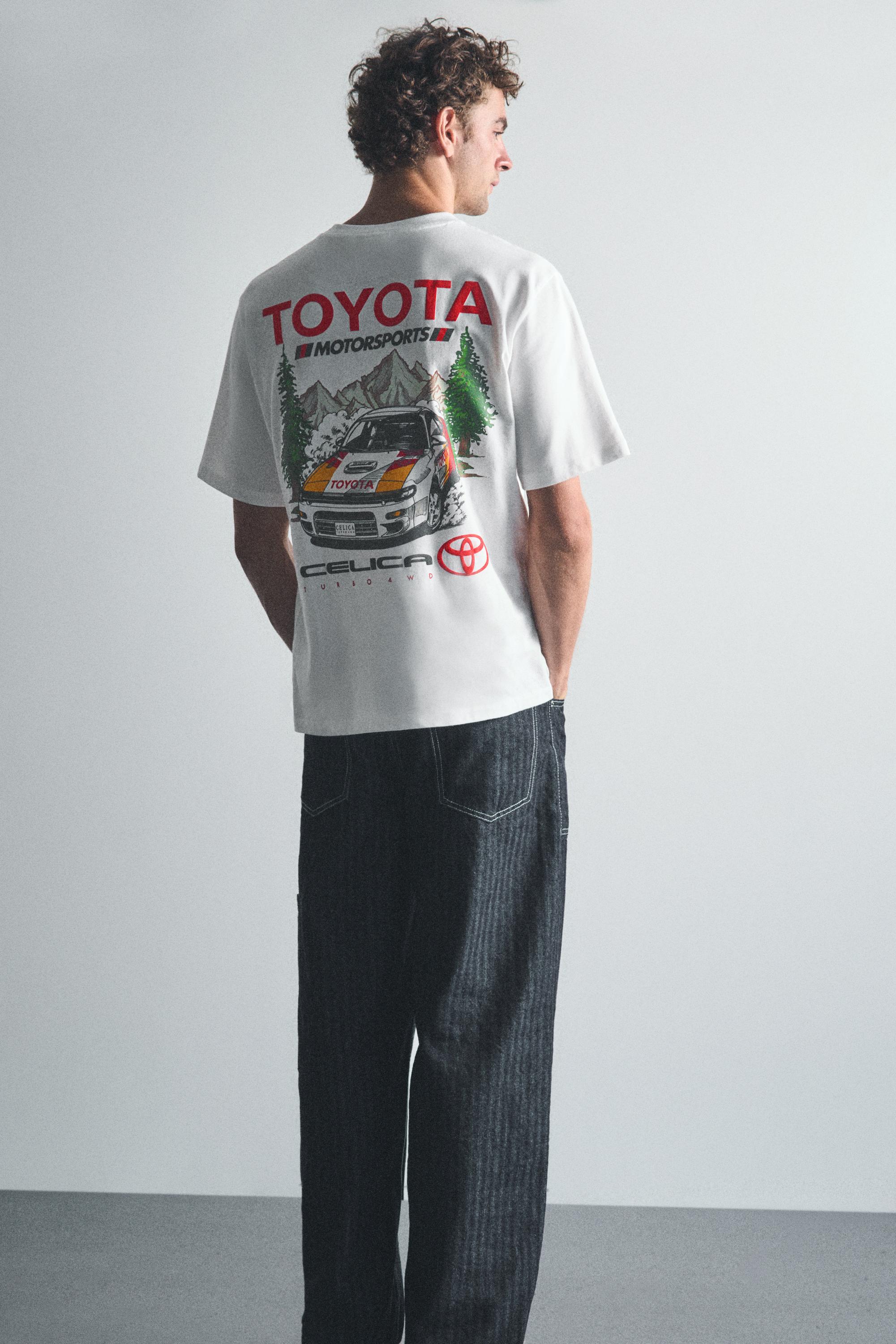 Regular fit Toyota T-shirt — Off white