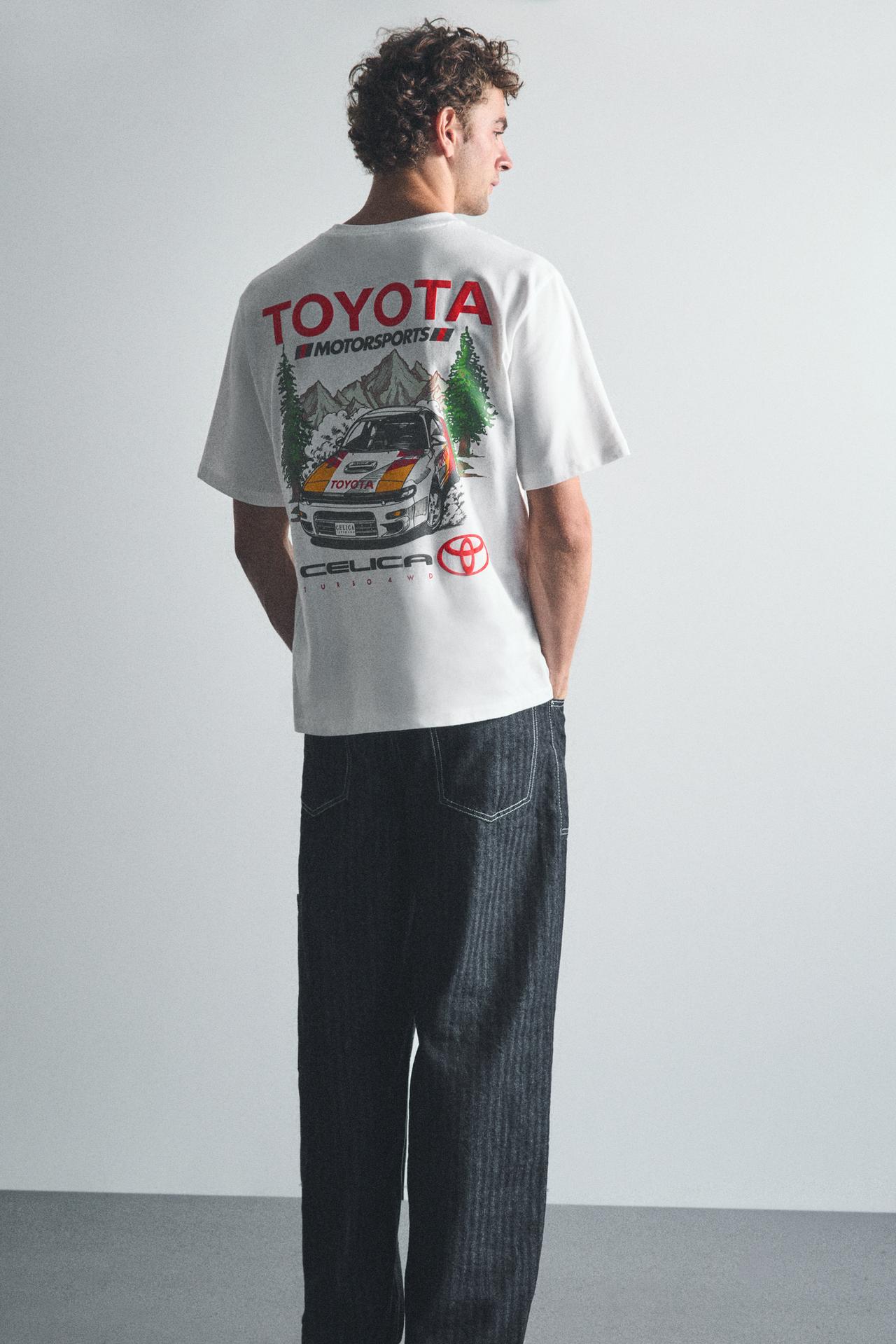 Regular fit Toyota T-shirt — Off white