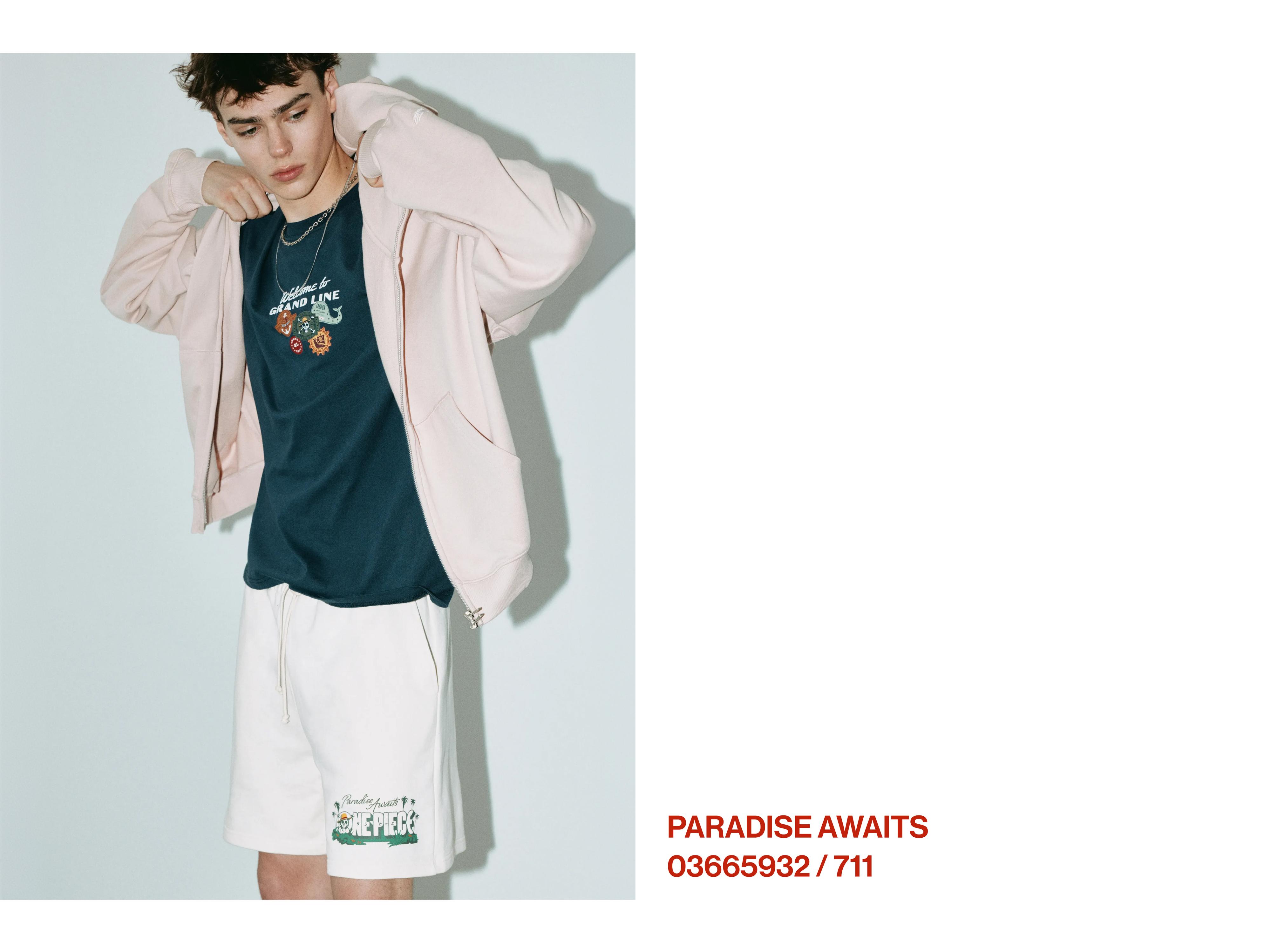 One Piece jogger shorts — Sand