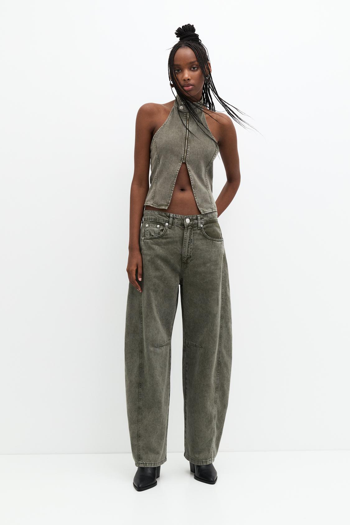 Balloon fit jeans - pull&bear