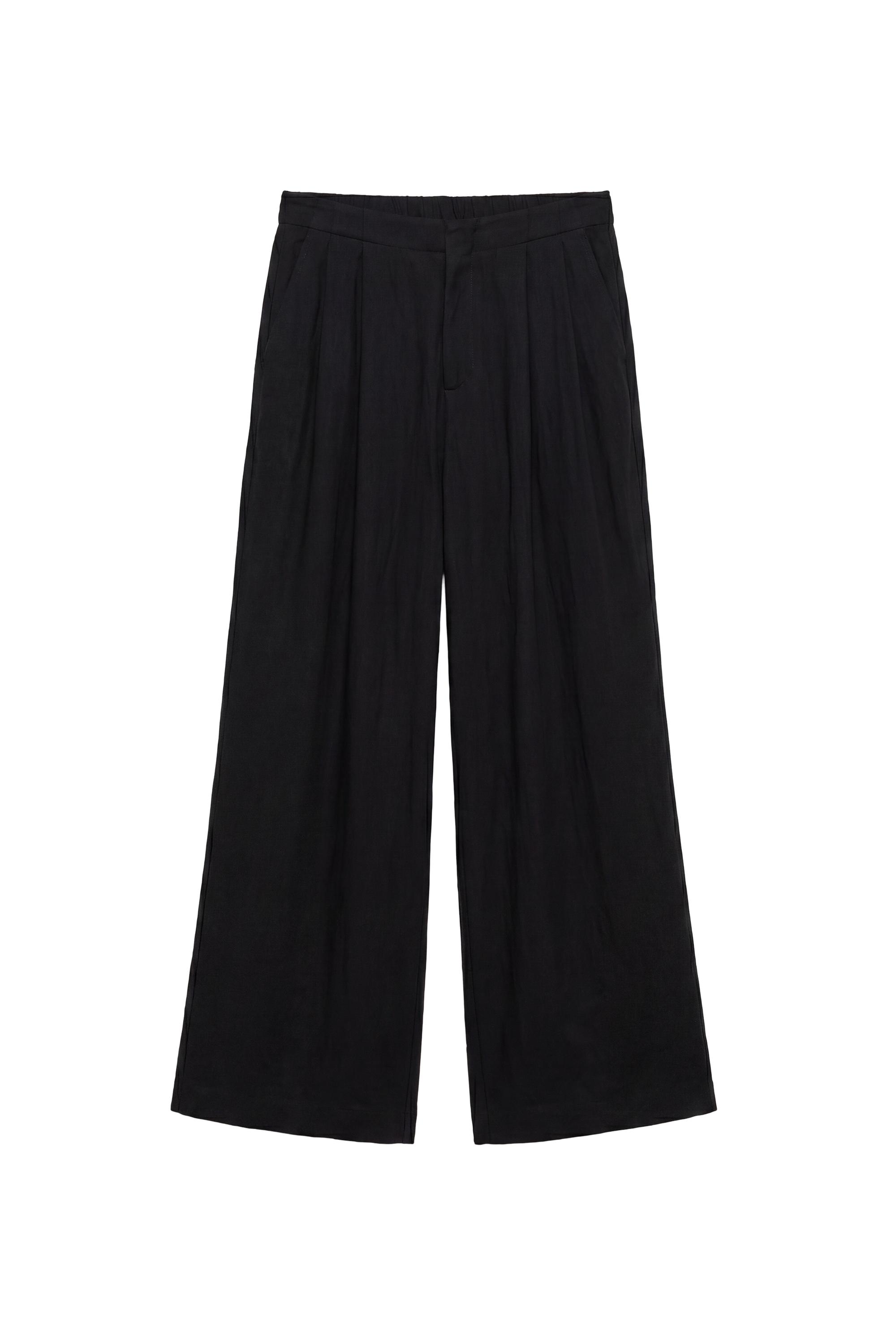 Pull&Bear Pensli kumaş pantolon görsel 2
