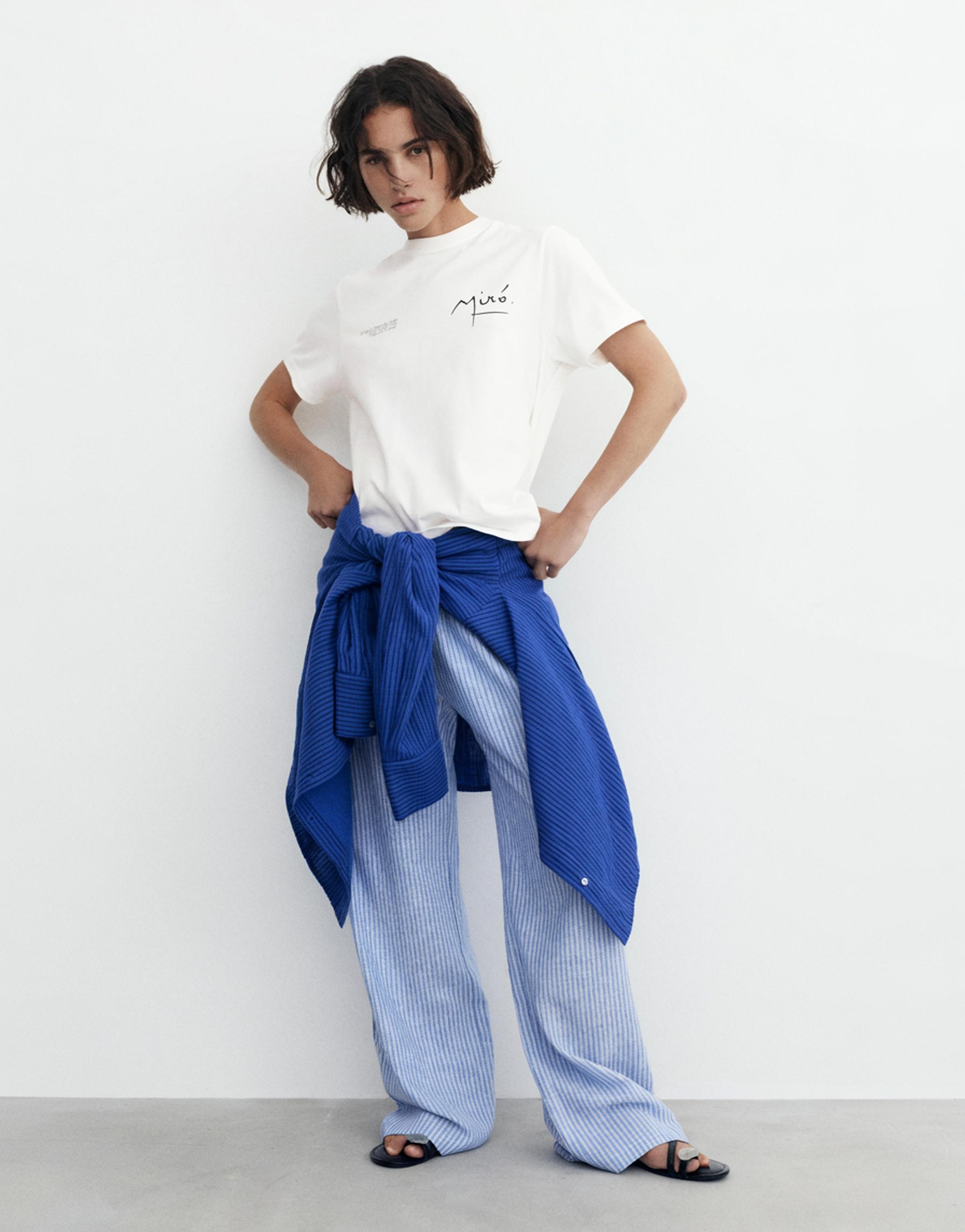 Joan Miró short sleeve T-shirt — White