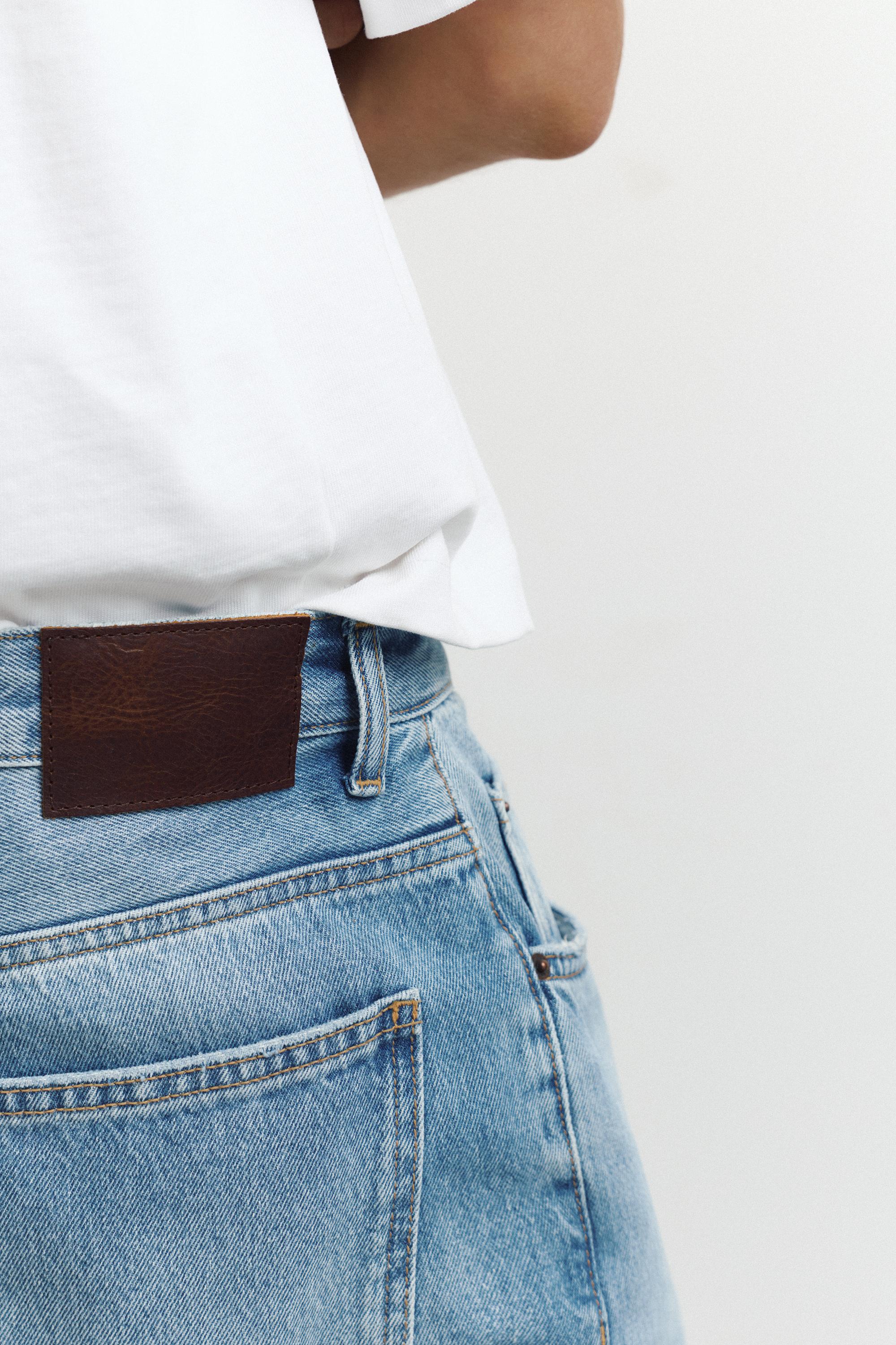 Relaxed baggy jeans — Medium blue