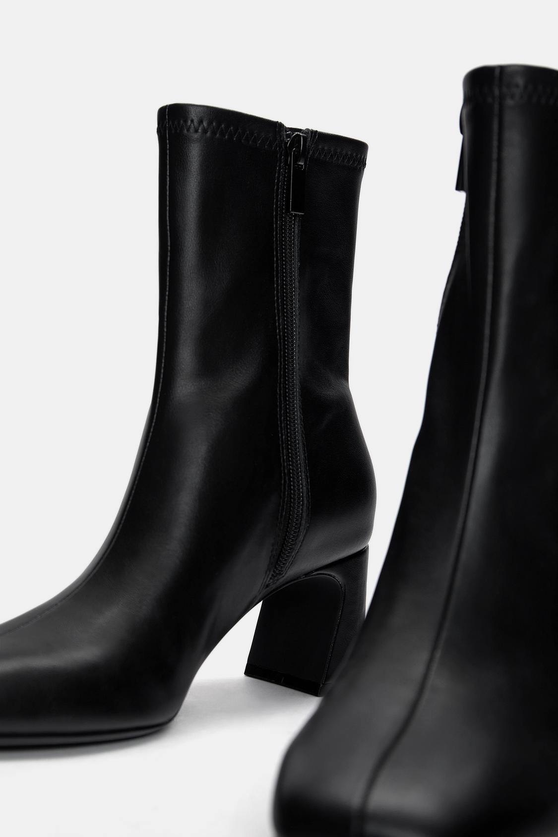 Ankle Boots Pull Pull And Bear Botines Tacon High-heel Platform Ankle Boots  PULL&BEAR
