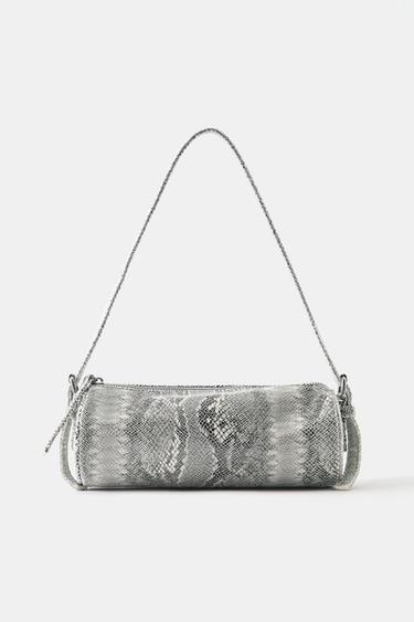 Snakeskin print shoulder bag — Multi-colored 1